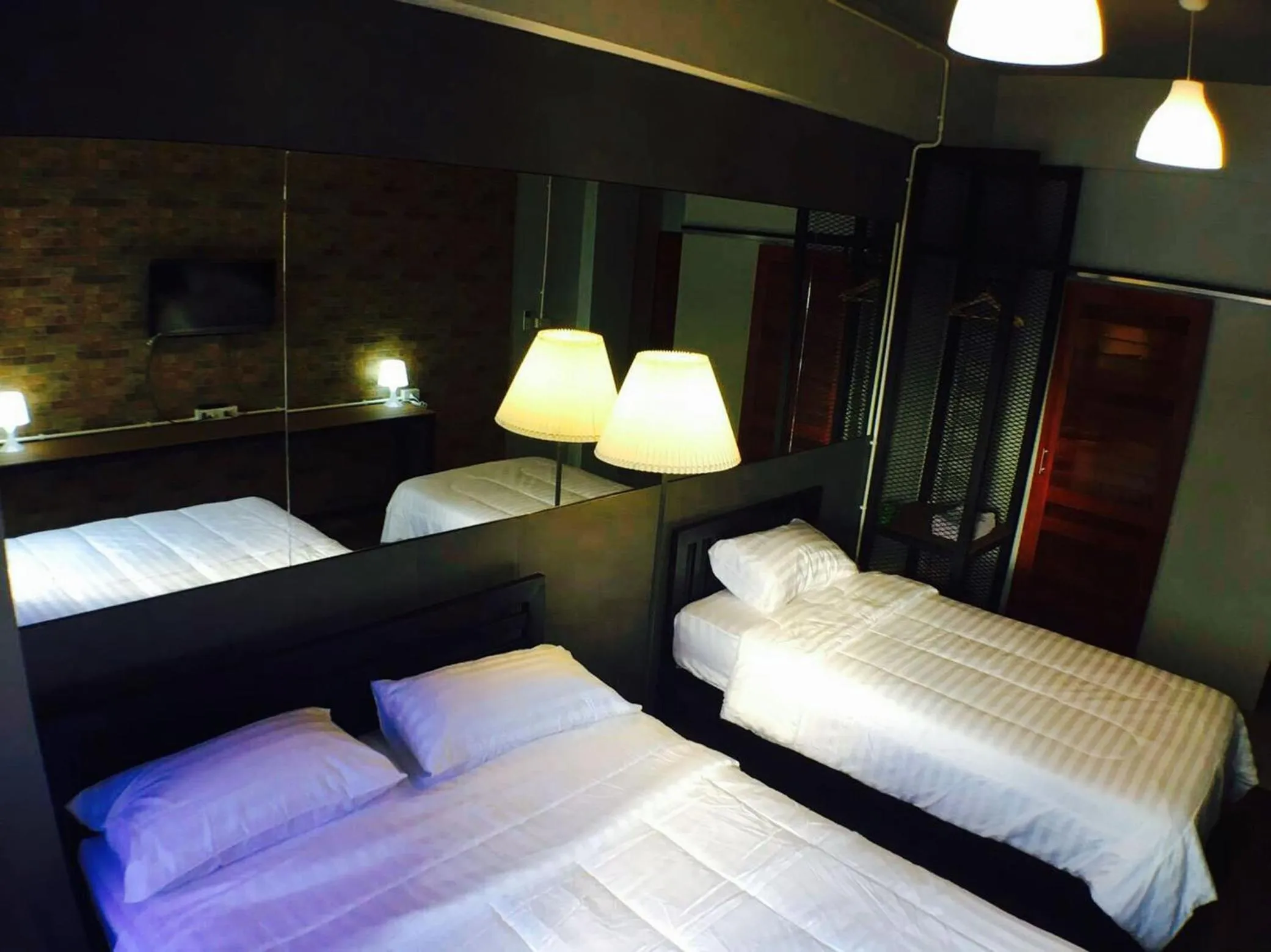 Bathroom, Bed in Popcorn House Ratchada