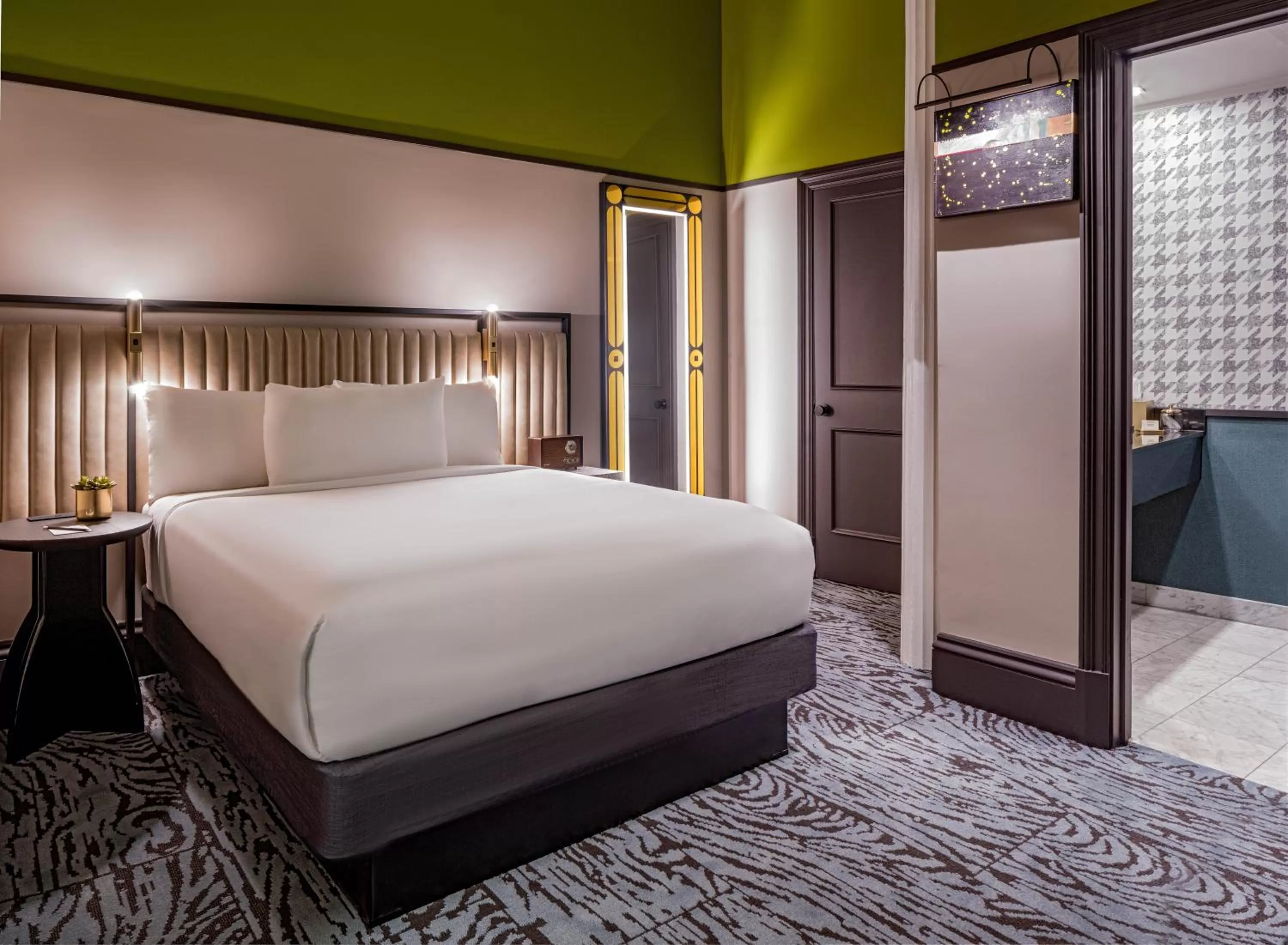 Bedroom, Bed in Pelham Hotel