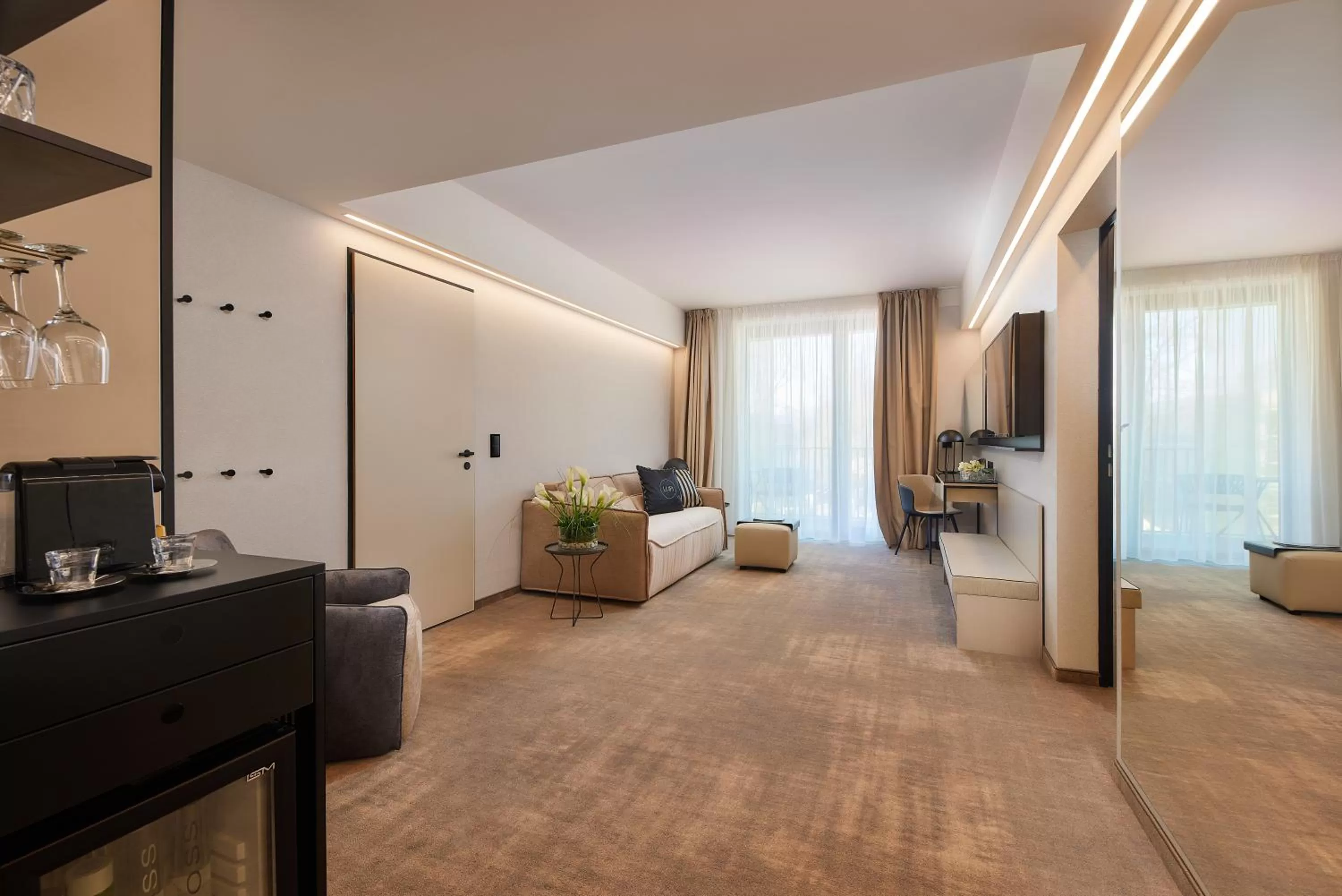 Living room, TV/Entertainment Center in LUA Resort - Adults only