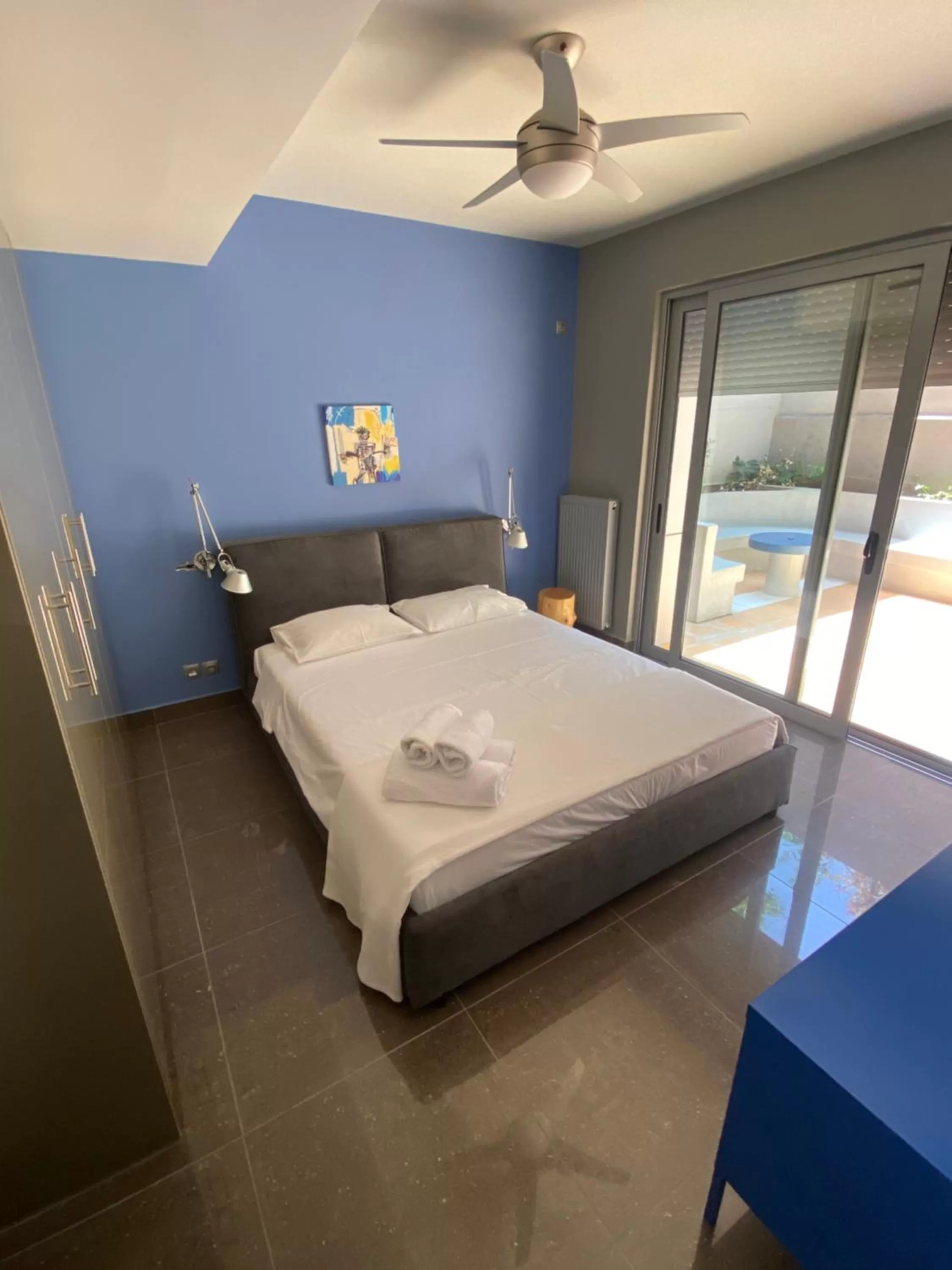 Bed in Bespoke House Athens