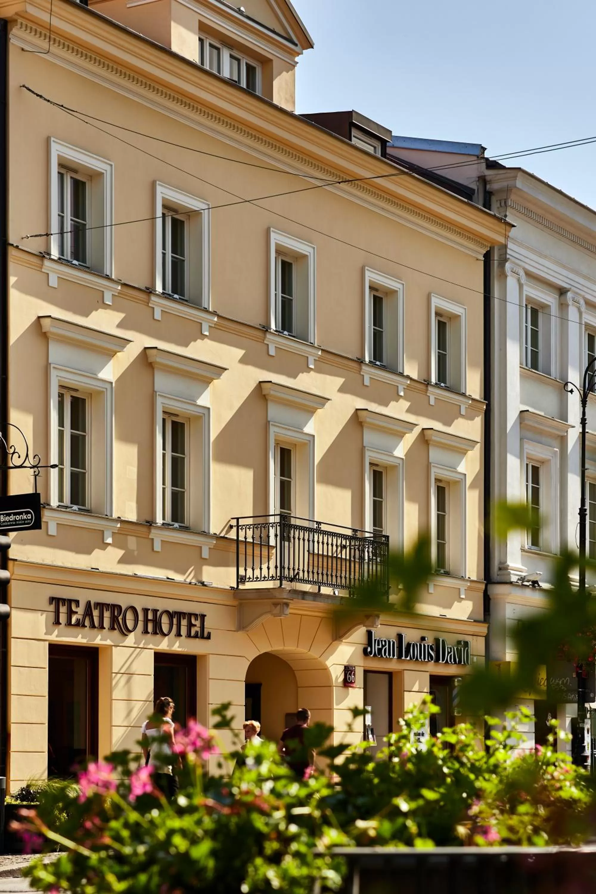 Facade/entrance in Hotel Teatro Boutique Old Town - Destigo Hotels