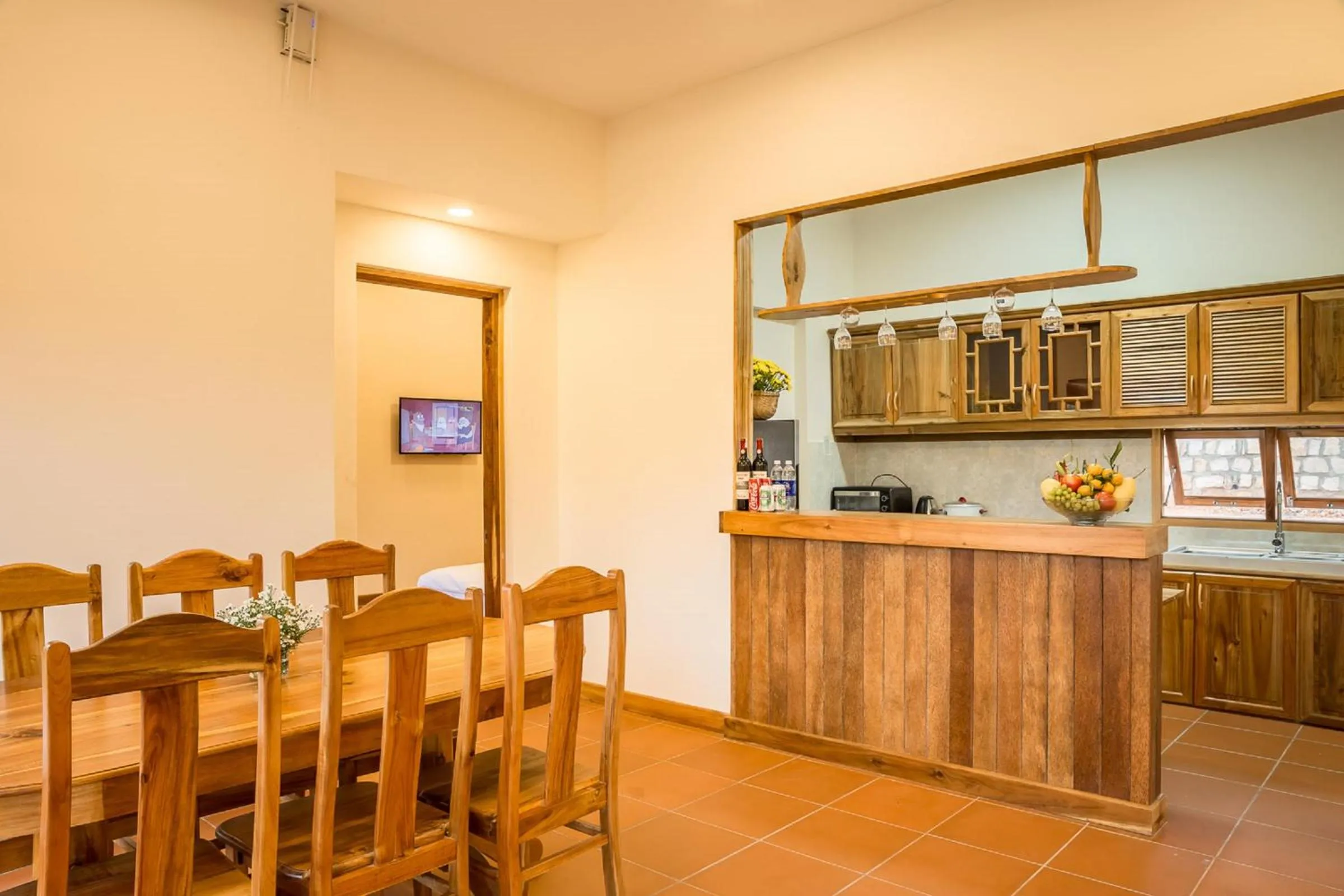 Kitchen or kitchenette in The Garden House Phu Quoc Resort