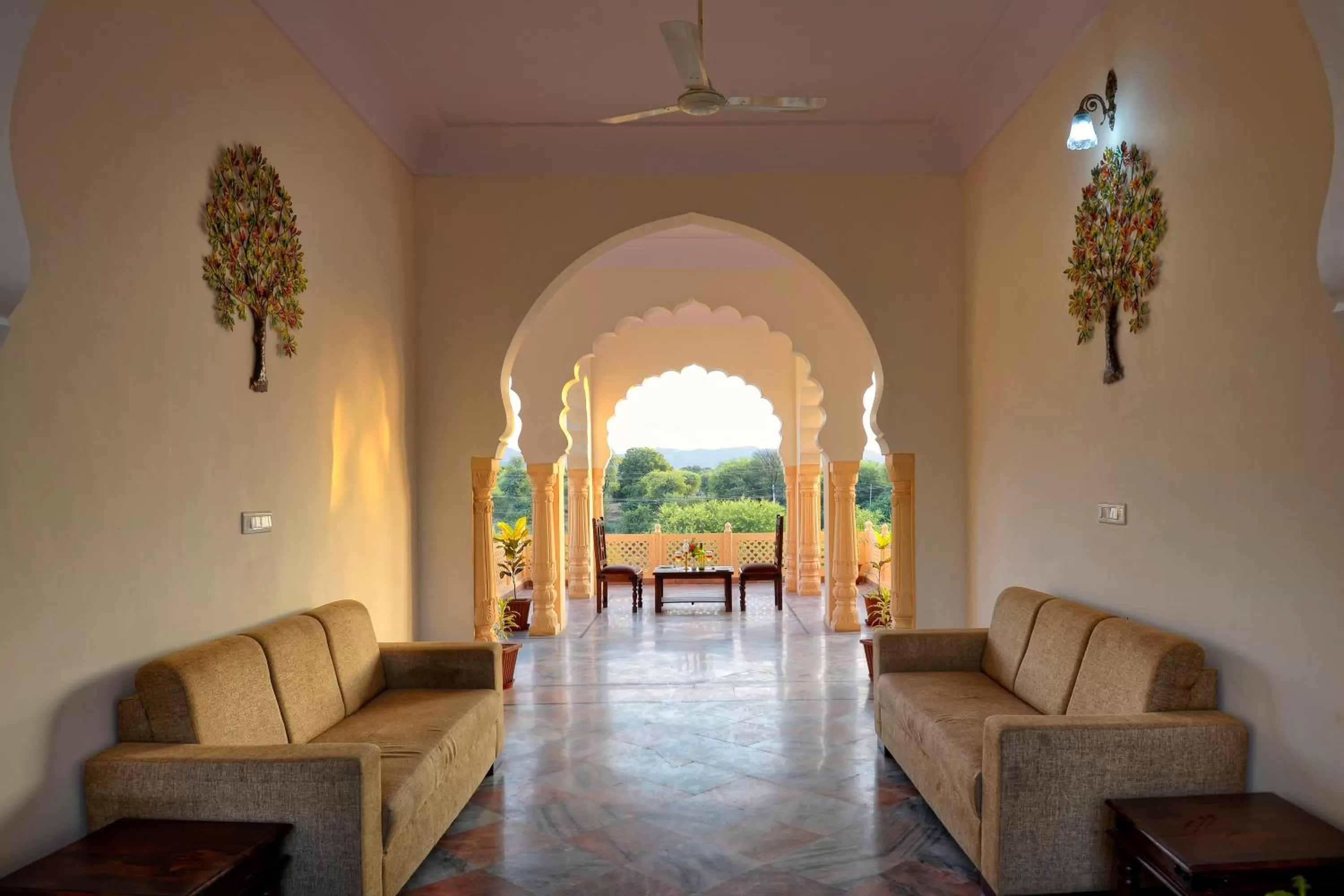 Balcony/Terrace in Ranthambhore Heritage Haveli