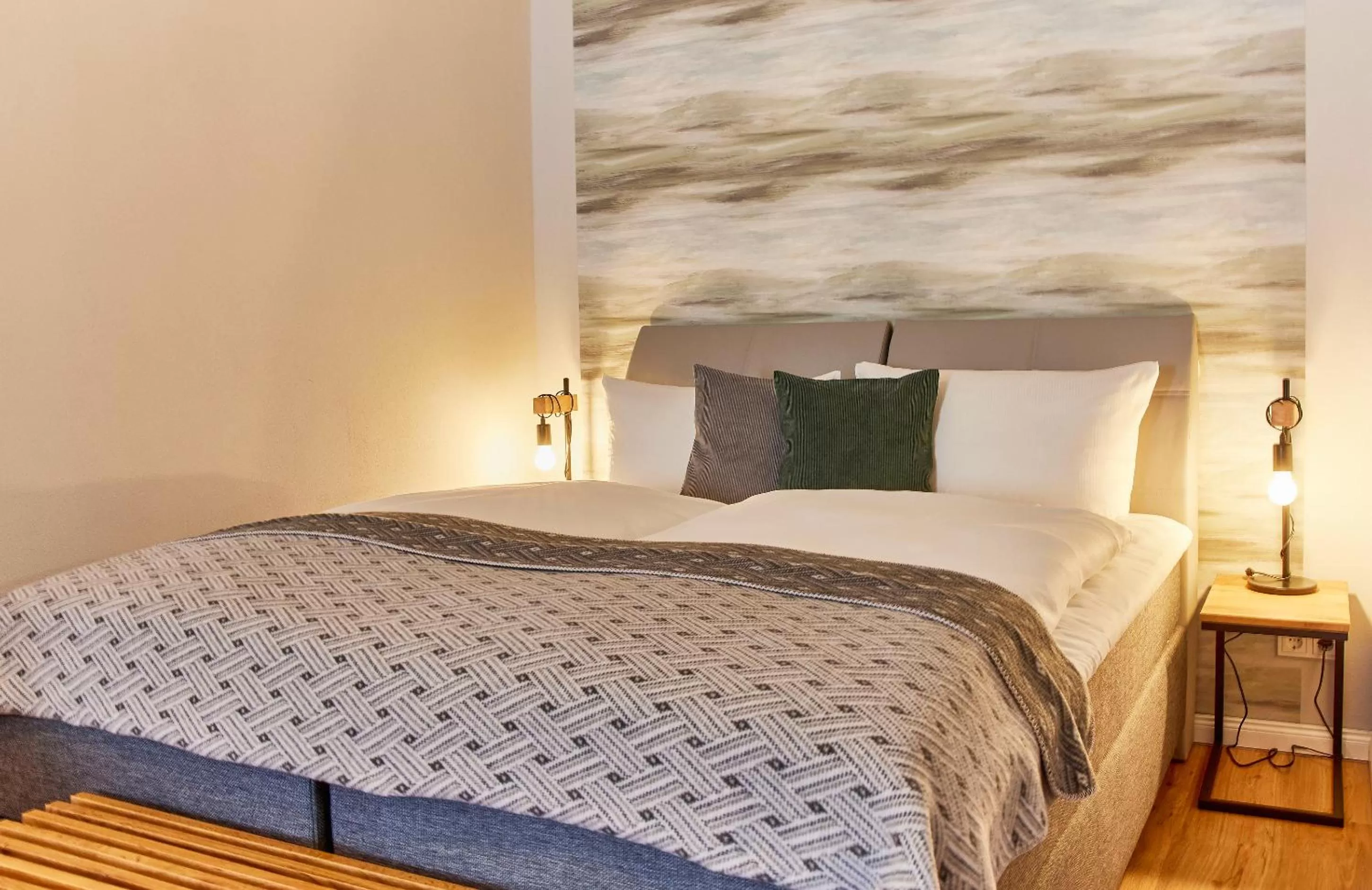 Photo of the whole room, Bed in Schlei Hotel