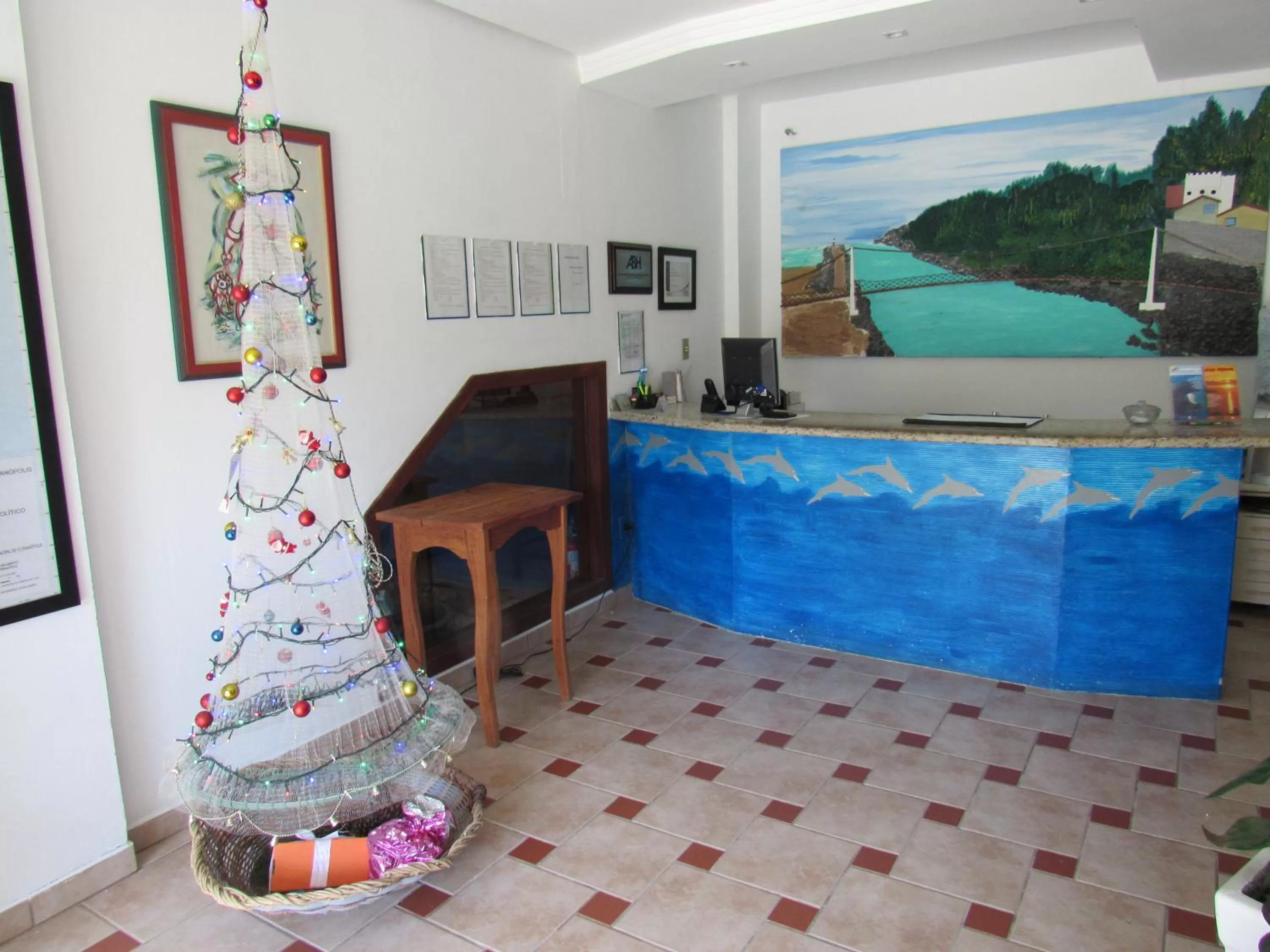 Lobby or reception in Pousada Recanto da Barra