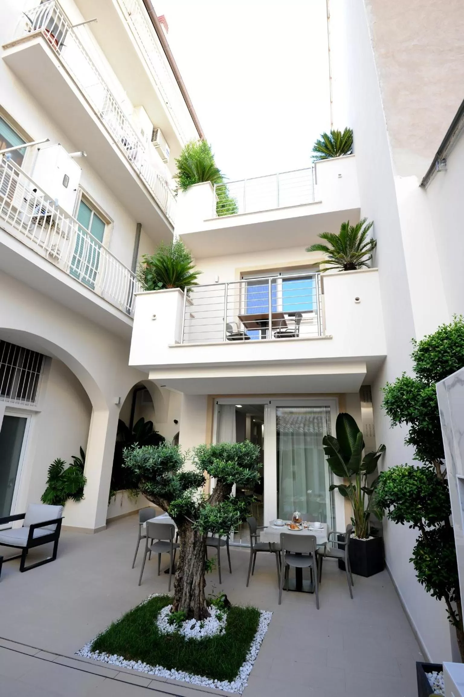 Garden in B&B La Dolce Vita