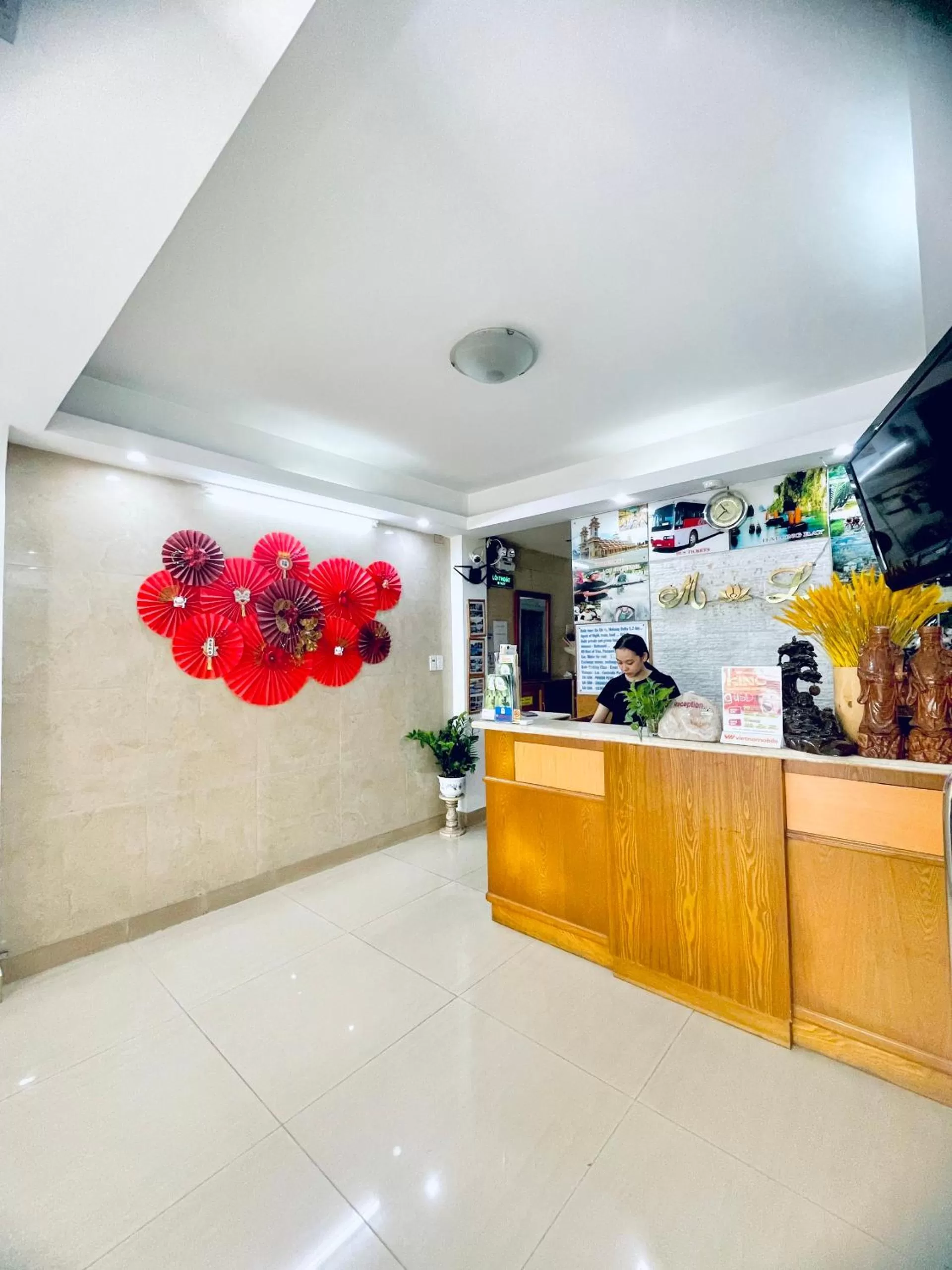 Lobby or reception in Marieline Hotel Pham Ngu Lao