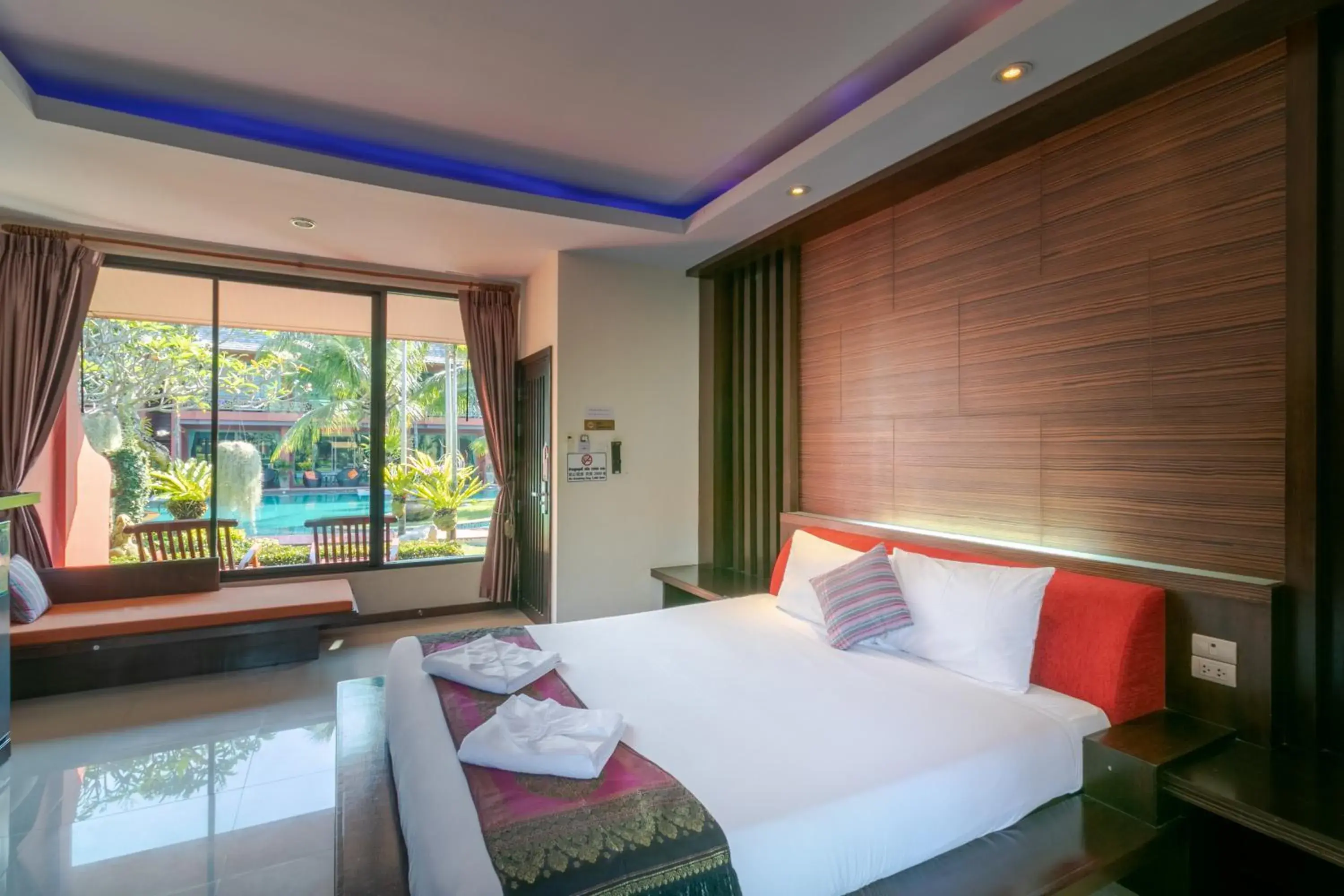 Double Room with Pool View in Mai Morn Resort SHA Plus Double Room with Pool View in Mai Morn Resort SHA Plus