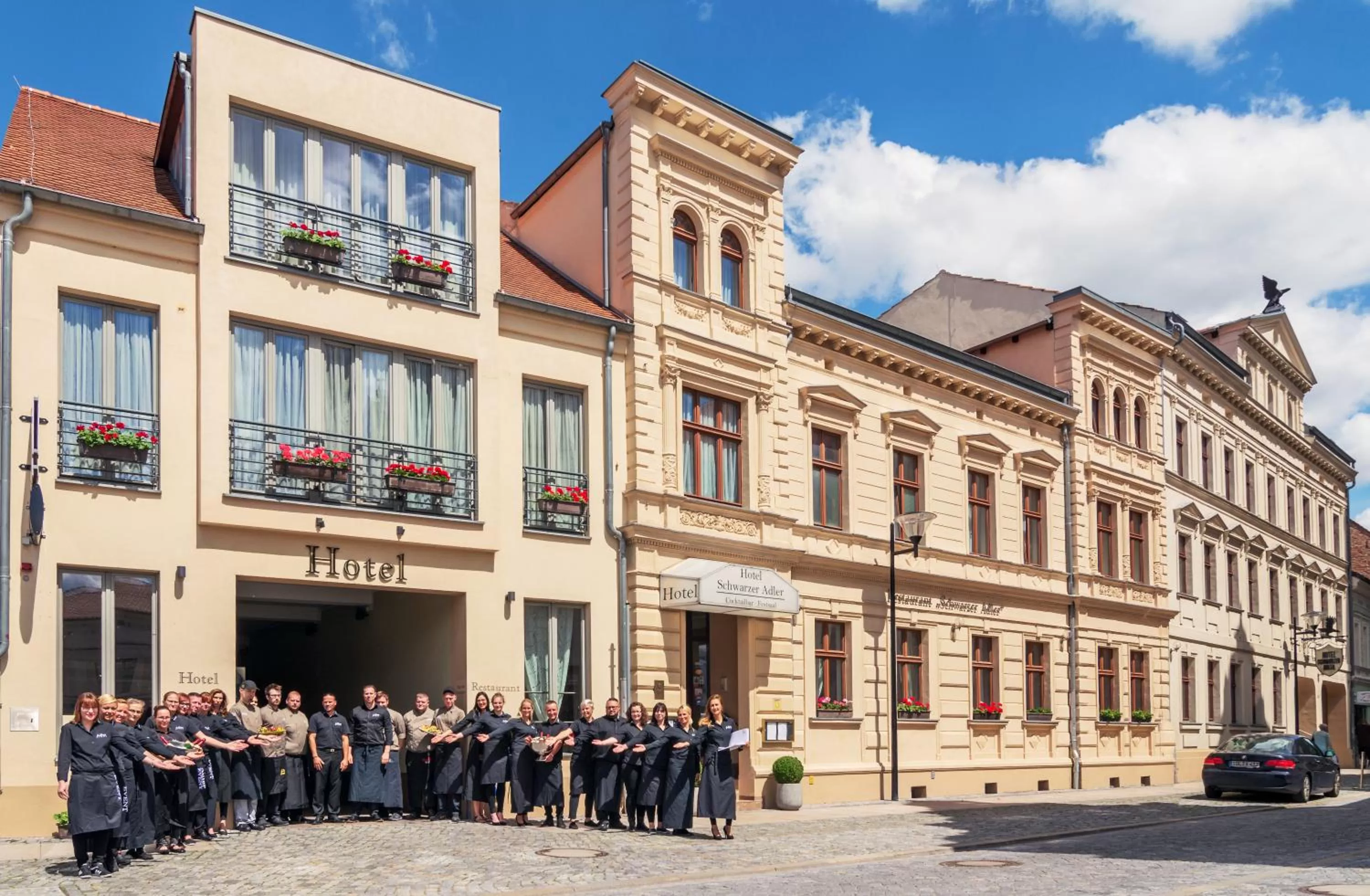 Property building in Hotel Schwarzer Adler Stendal