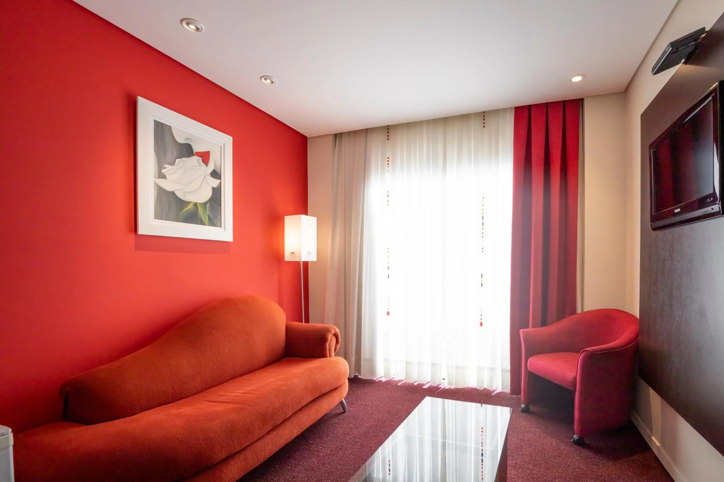 Living room in Hotel Plaza Norte