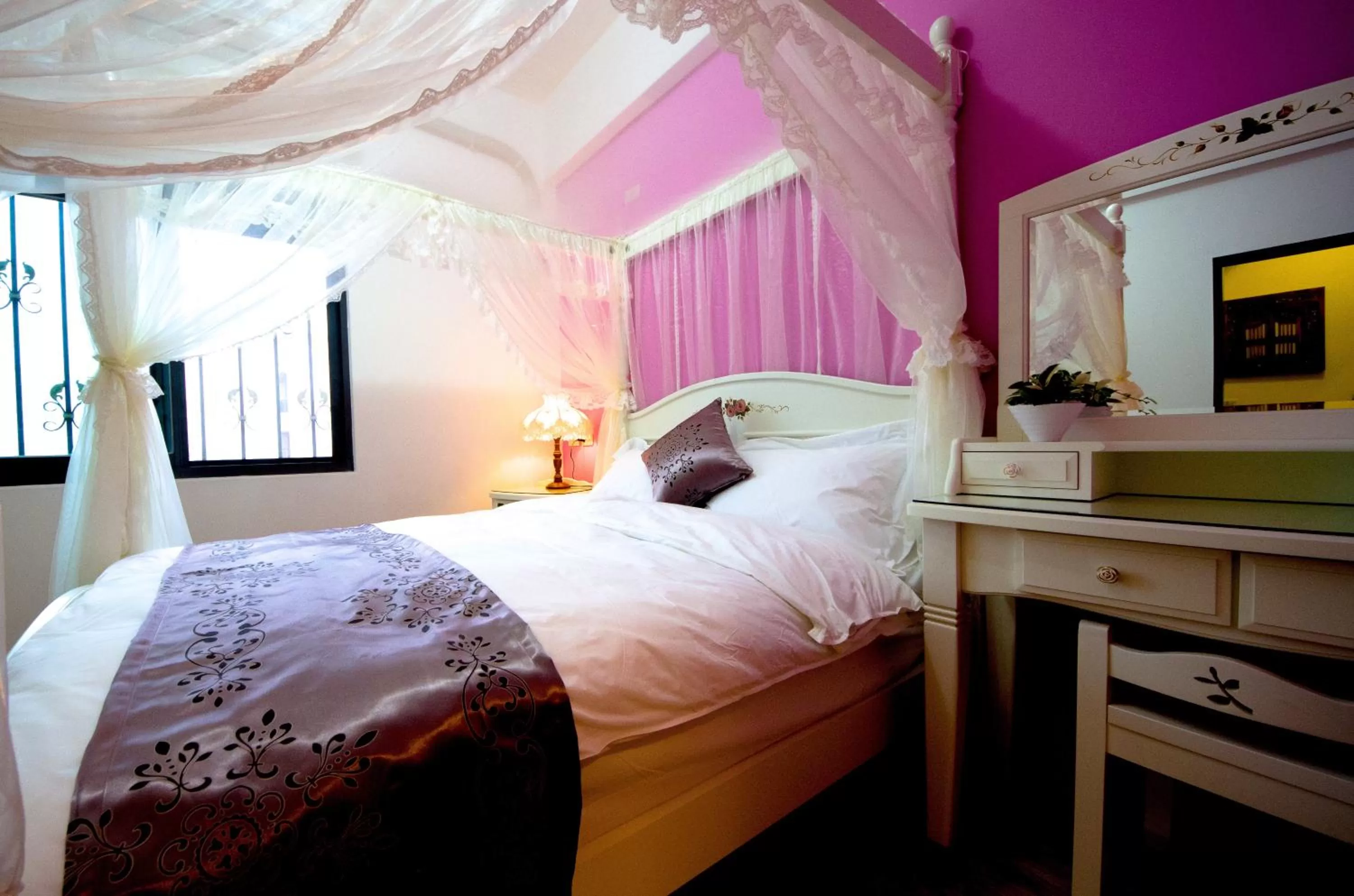 Bed in Hualien Leisurely Life B&B