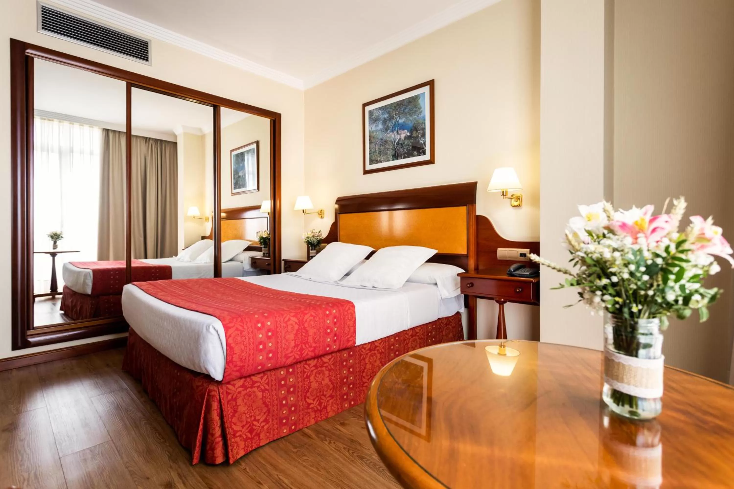 Bed in Gran Hotel de Ferrol