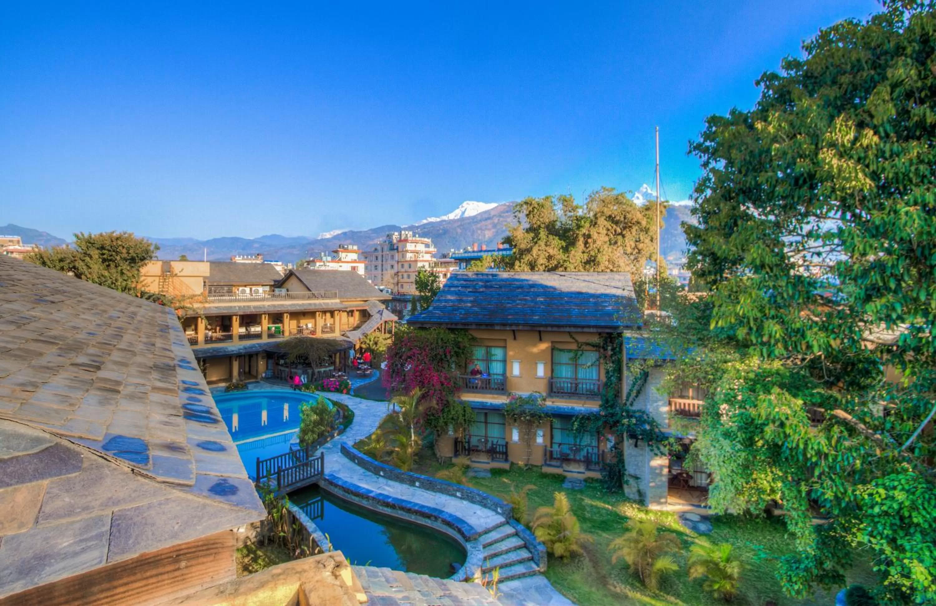 Property building in Temple Tree Resort & Spa, Pokhara