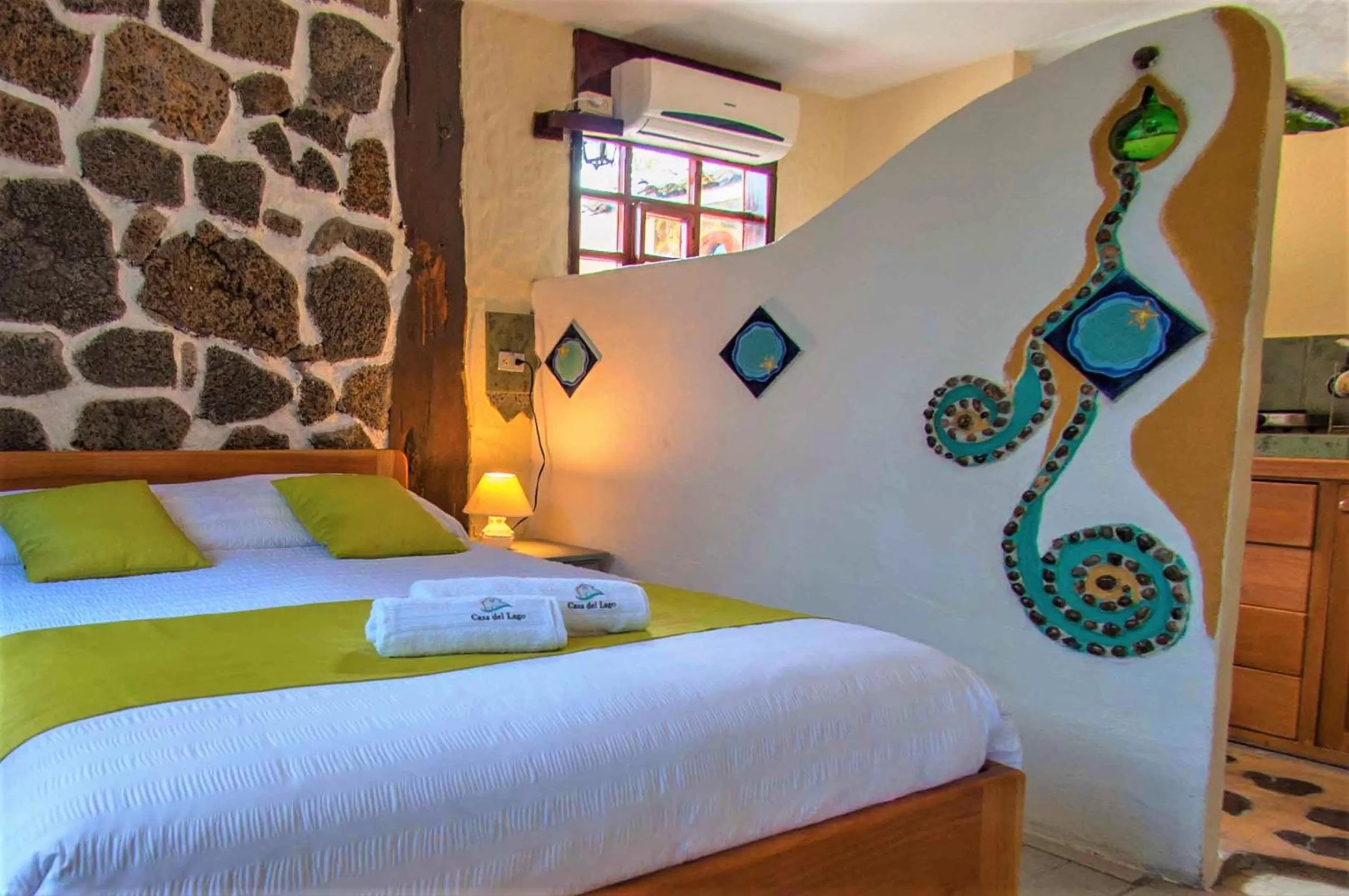 Bedroom, Bed in Casa del Lago Lodging House