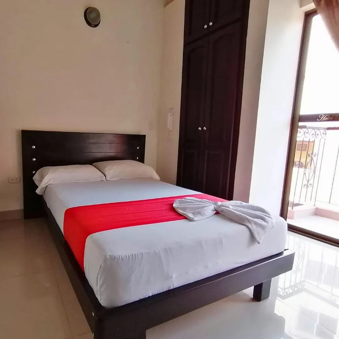 Bed in Hotel Portal Dorado