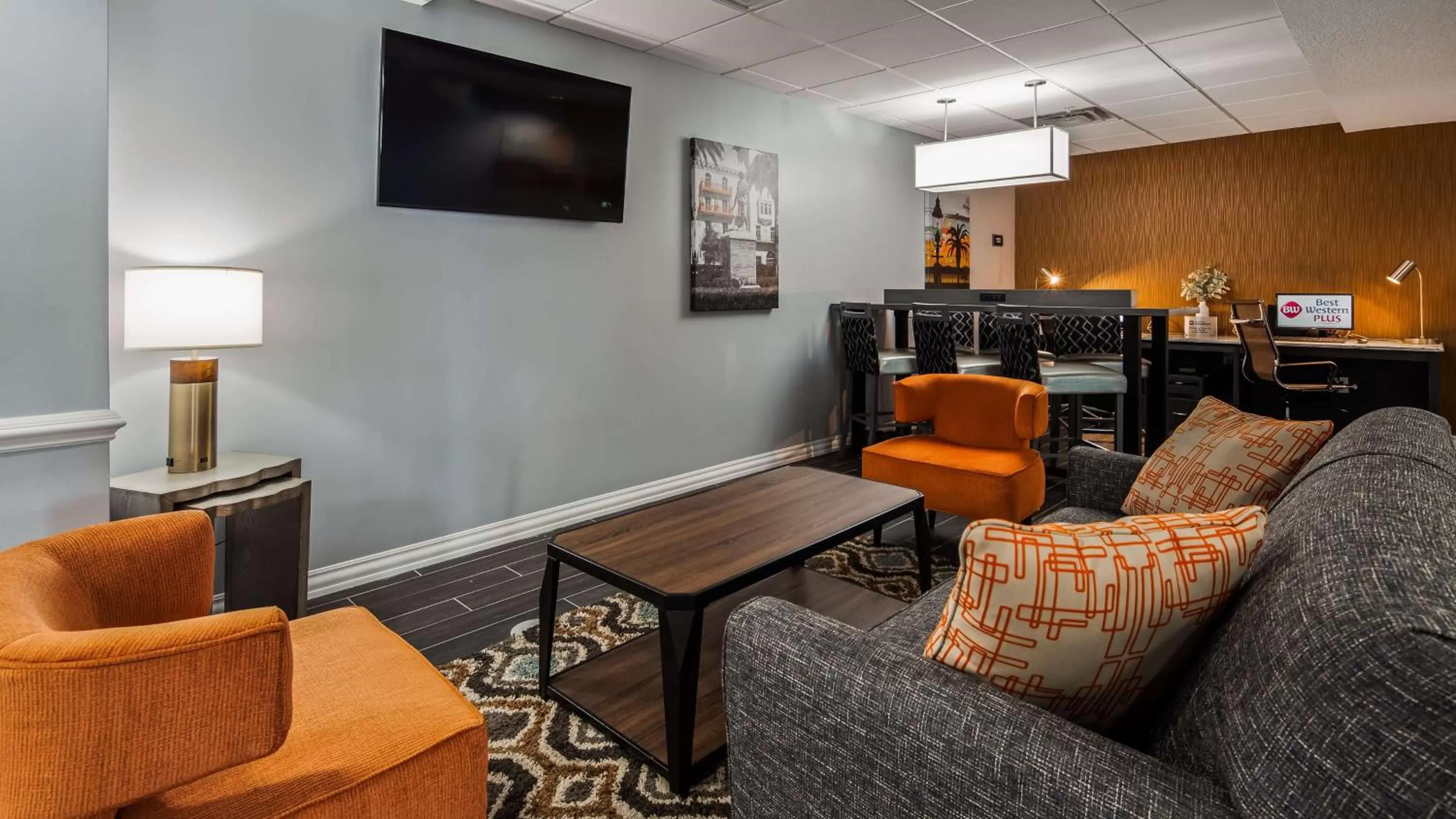 Lobby or reception in Best Western Plus St. Augustine I-95