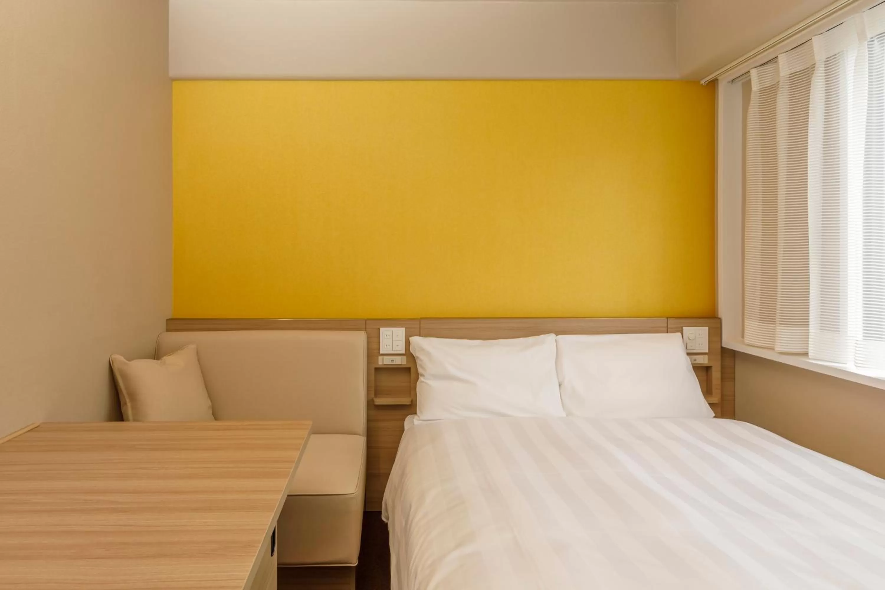 Bed in Via Inn Shimonoseki