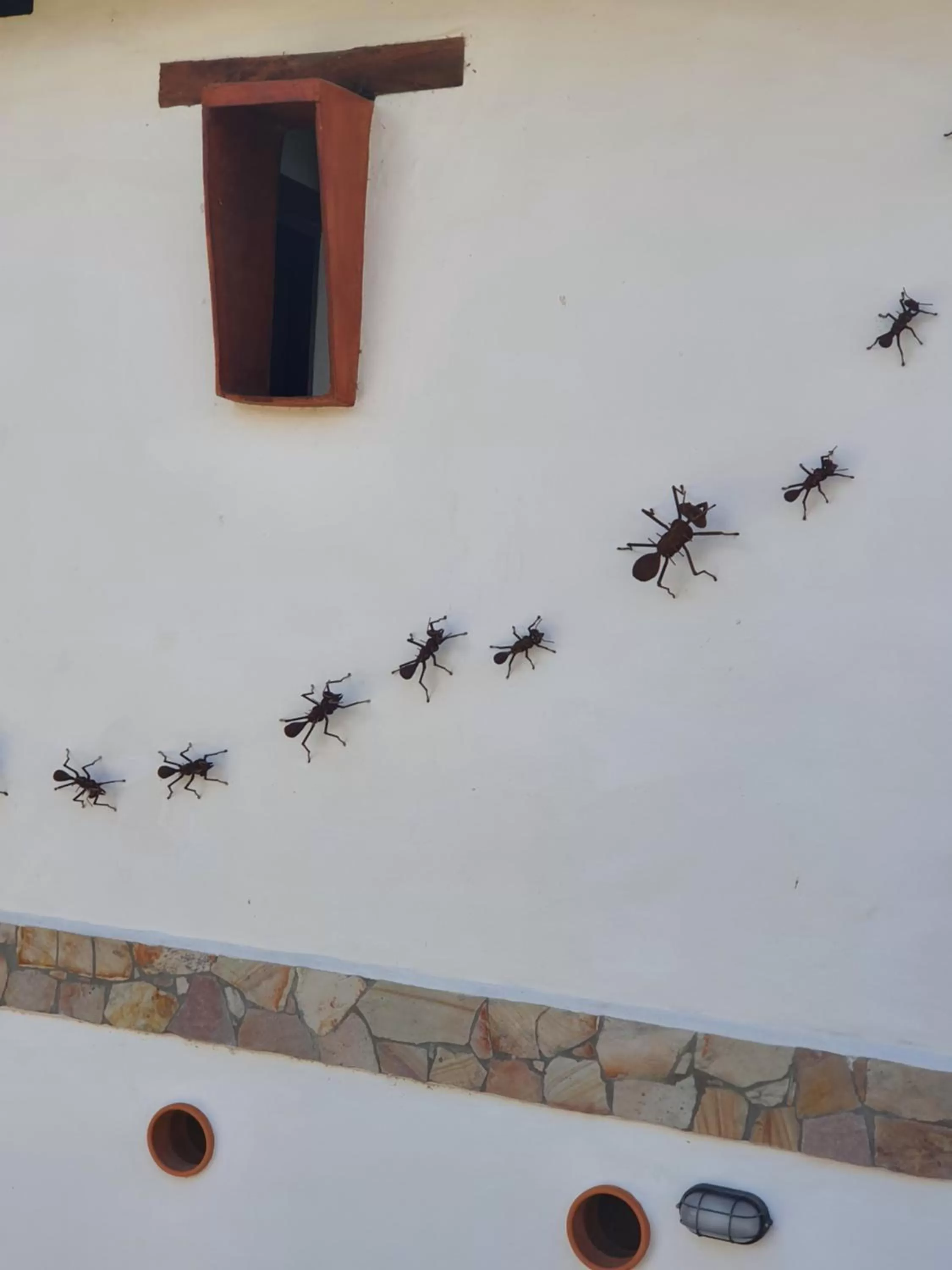 TV/Entertainment Center in Hotel Campestre Ataraxia Barichara