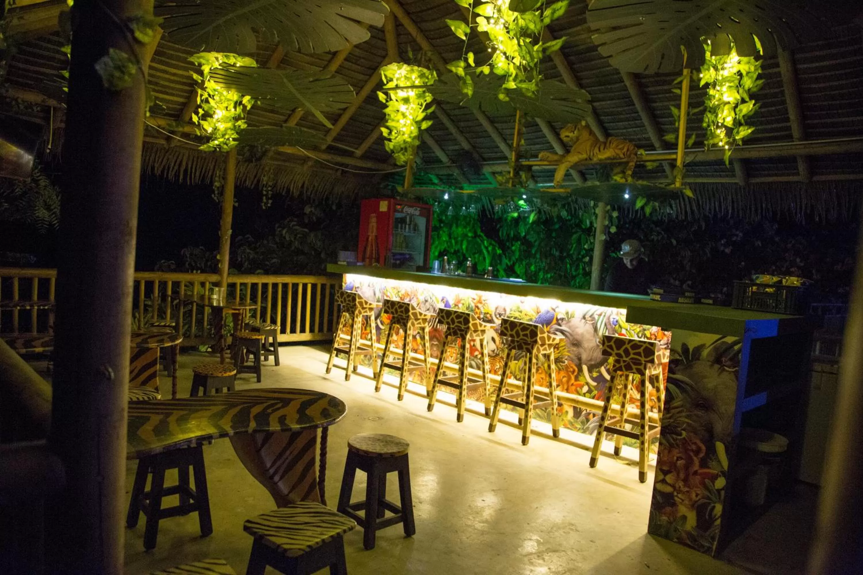 Lounge or bar, Balcony/Terrace in Rio Escondido