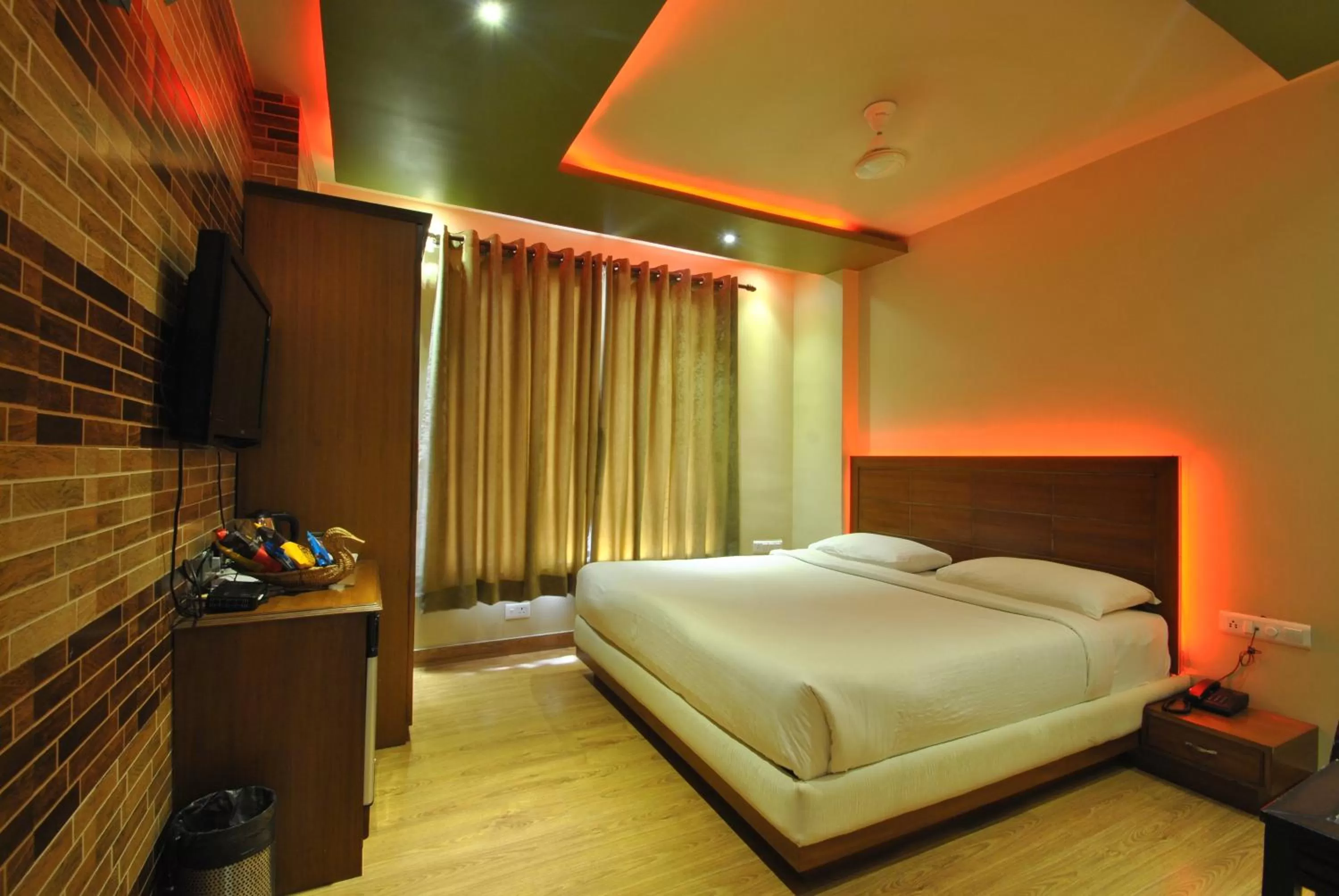 Bed in Hotel Heritage Inn at Assi Ghat