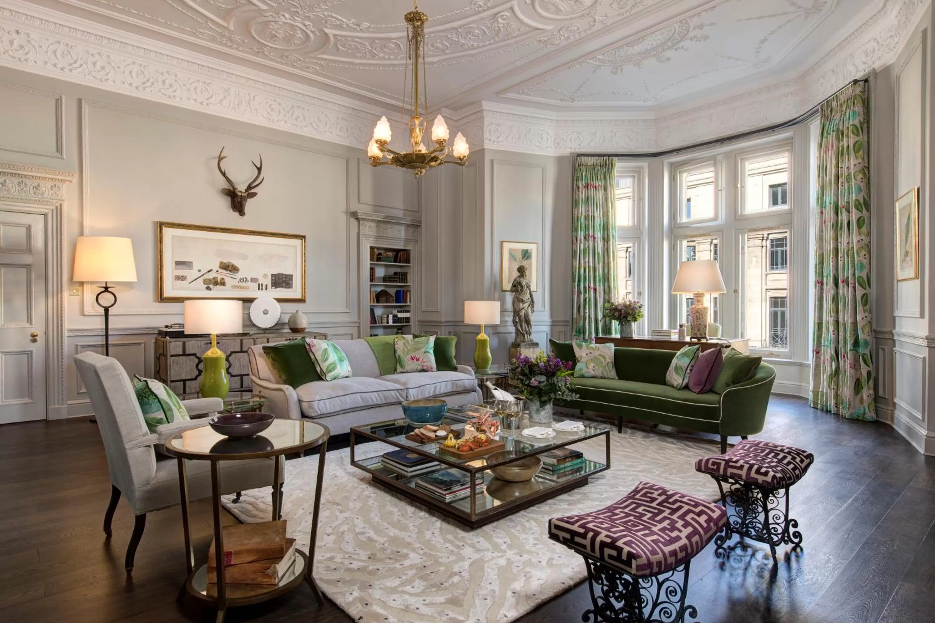 Living room in The Balmoral Hotel