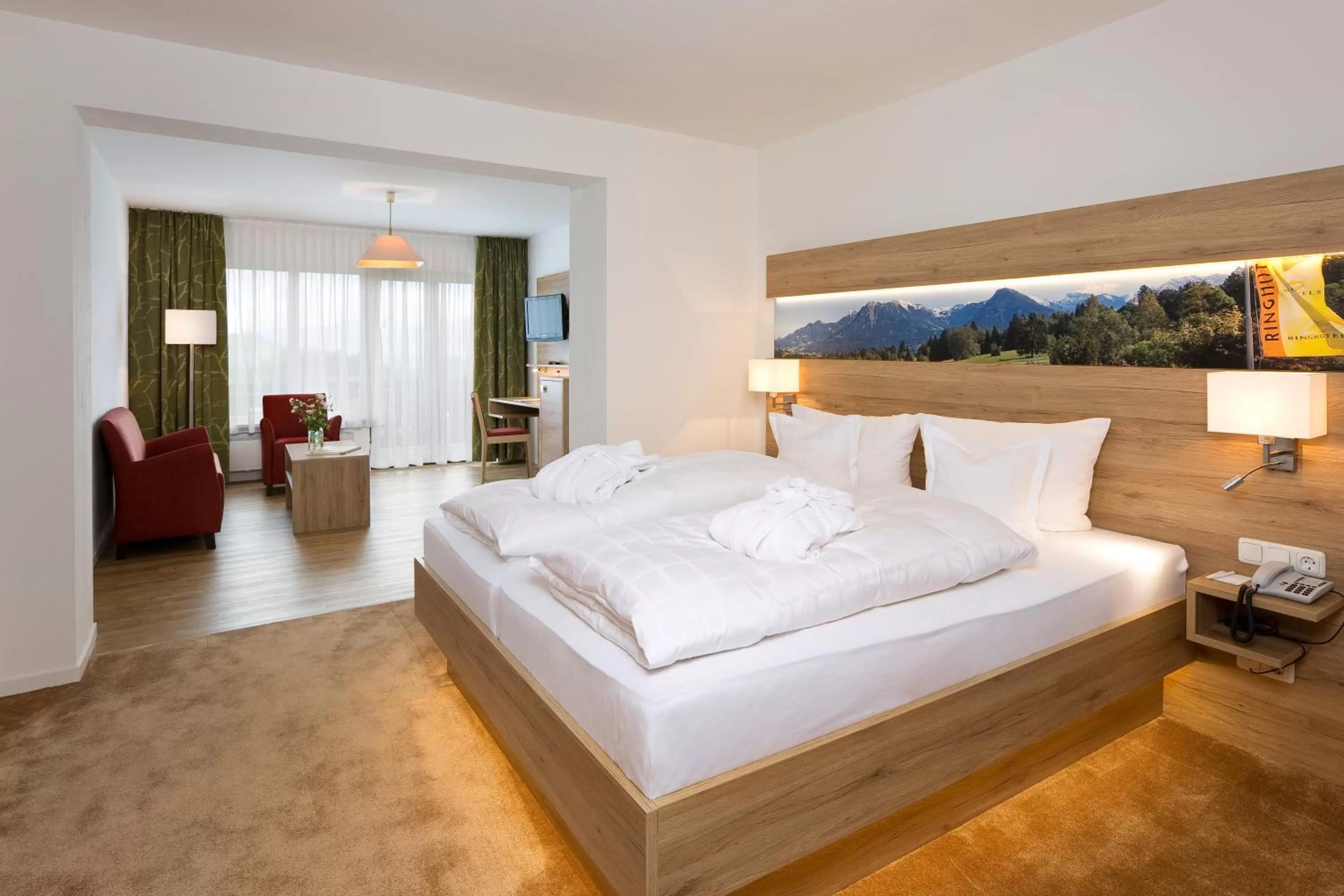 Bedroom in Ringhotel Nebelhornblick