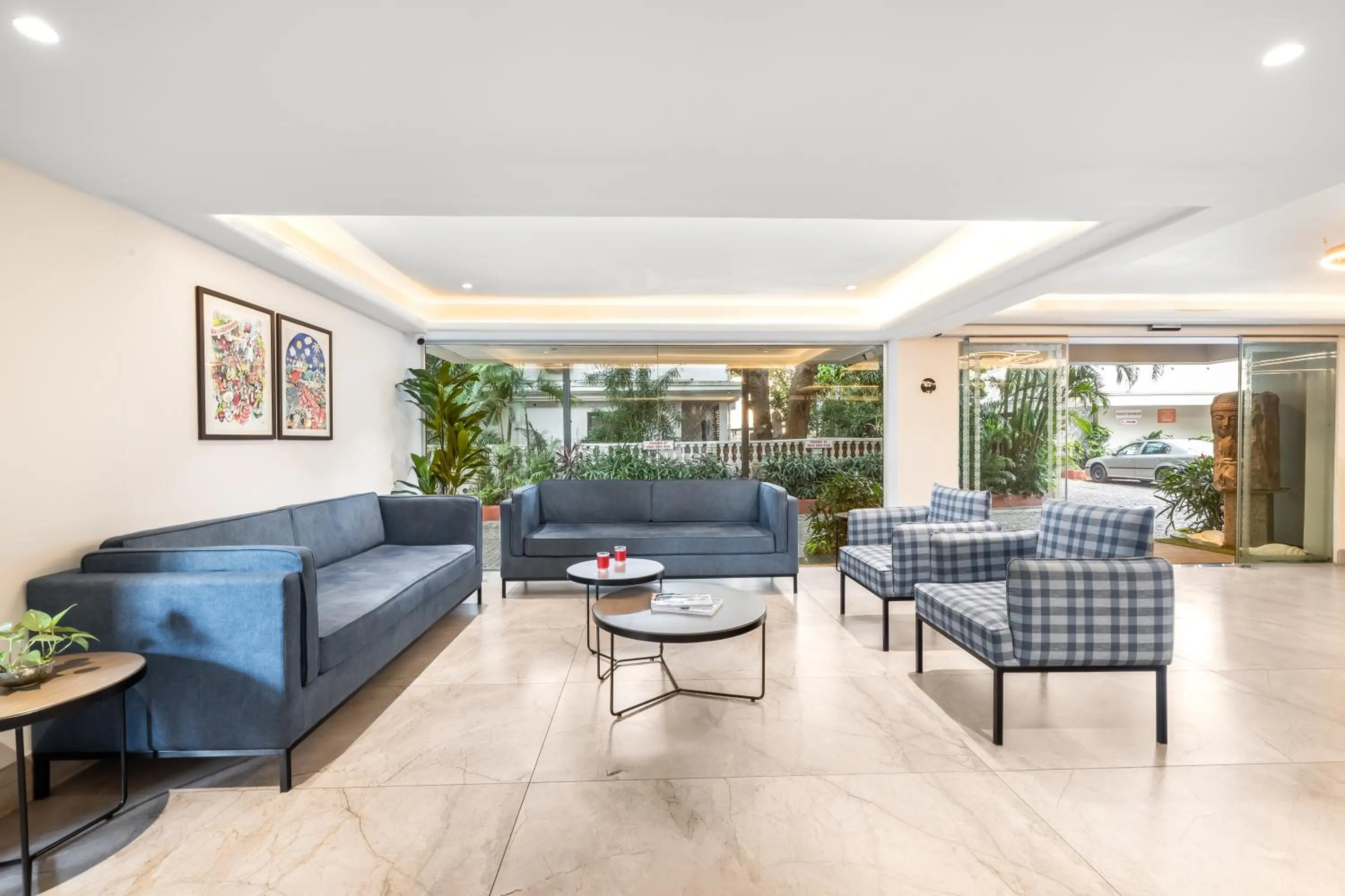 Lobby or reception in Clarion Hotel Ocean Palms Goa