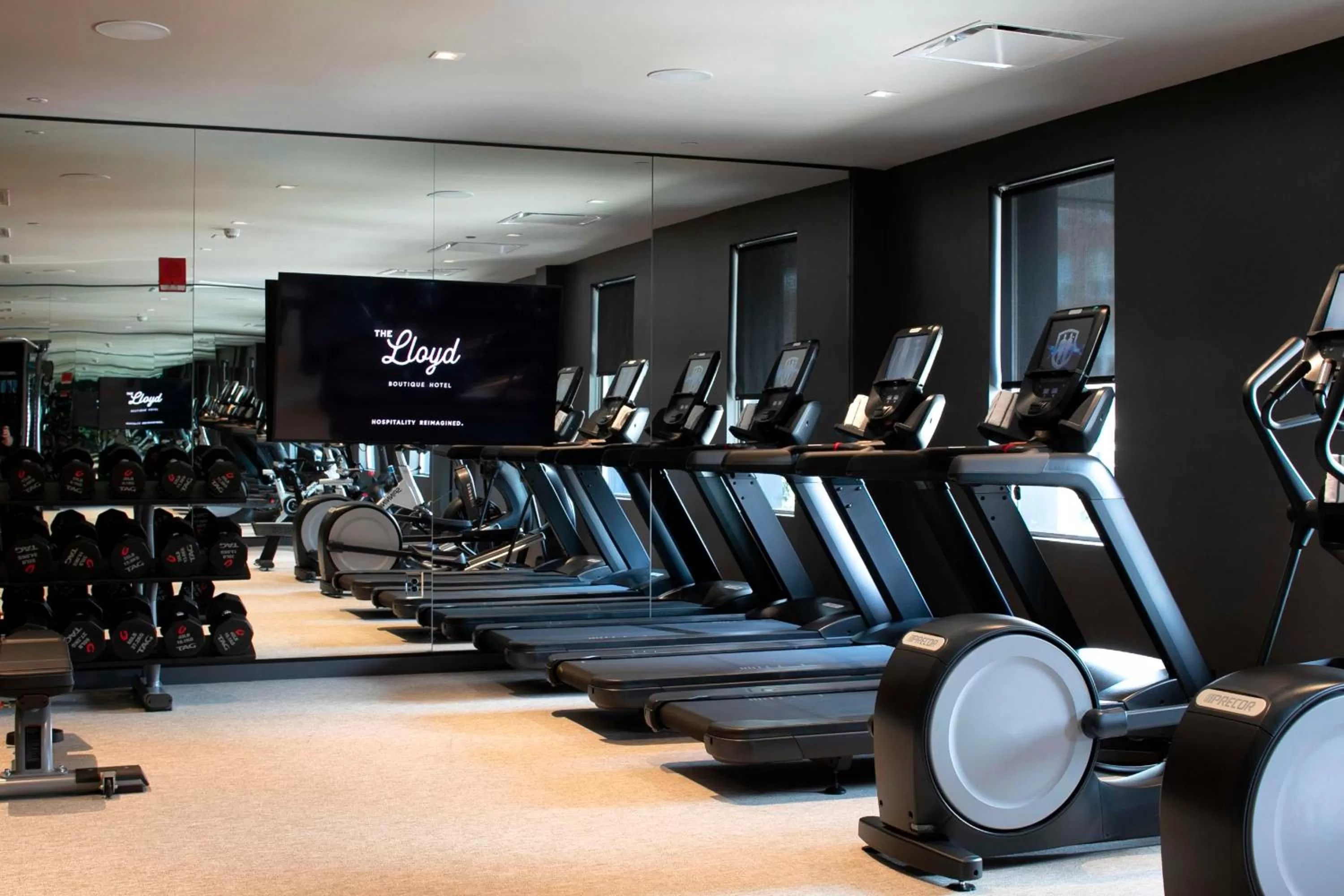 Fitness centre/facilities in The Lloyd Stamford, Tapestry Collection by Hilton