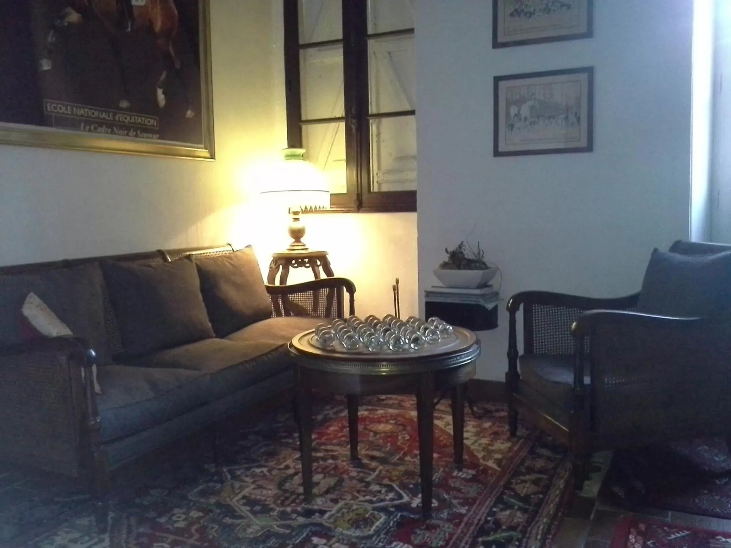 Living room, Seating Area in Le Logis De Ruelle Living room, Seating Area in Le Logis De Ruelle