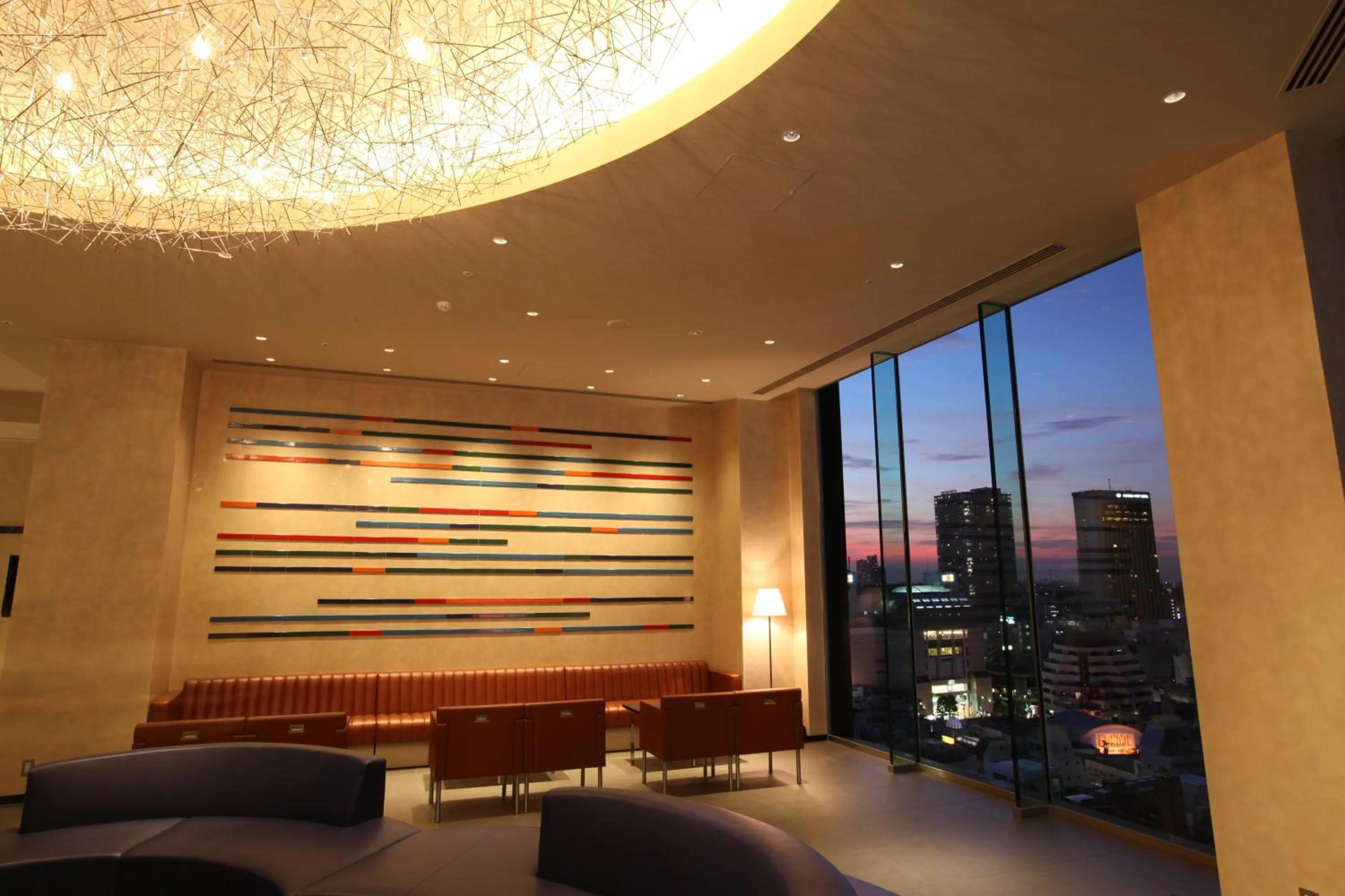 Lounge or bar in The Gate Hotel Kaminarimon by Hulic