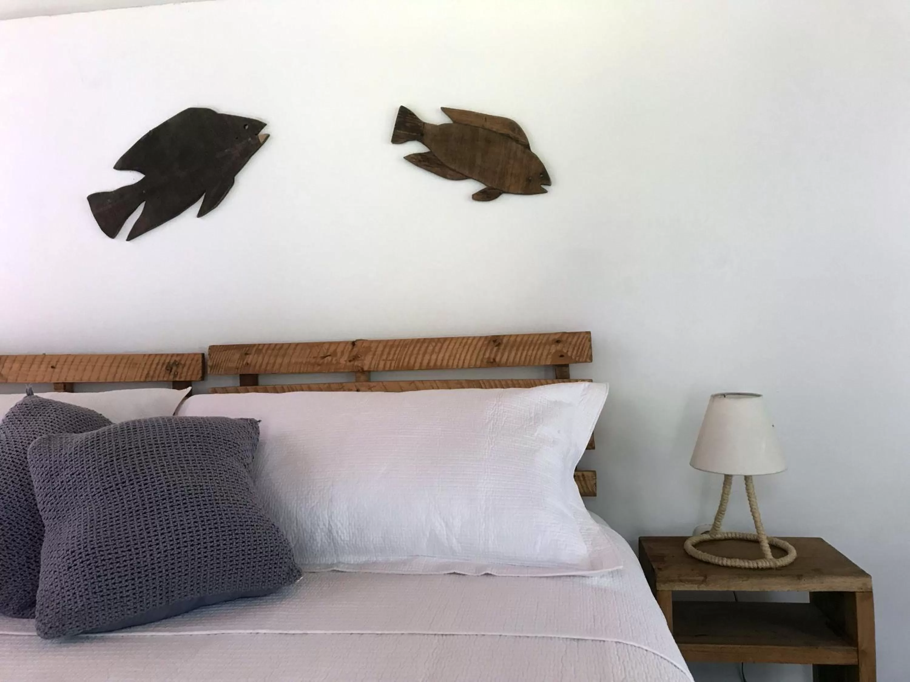 Decorative detail, Bed in Waka Hotel Rural