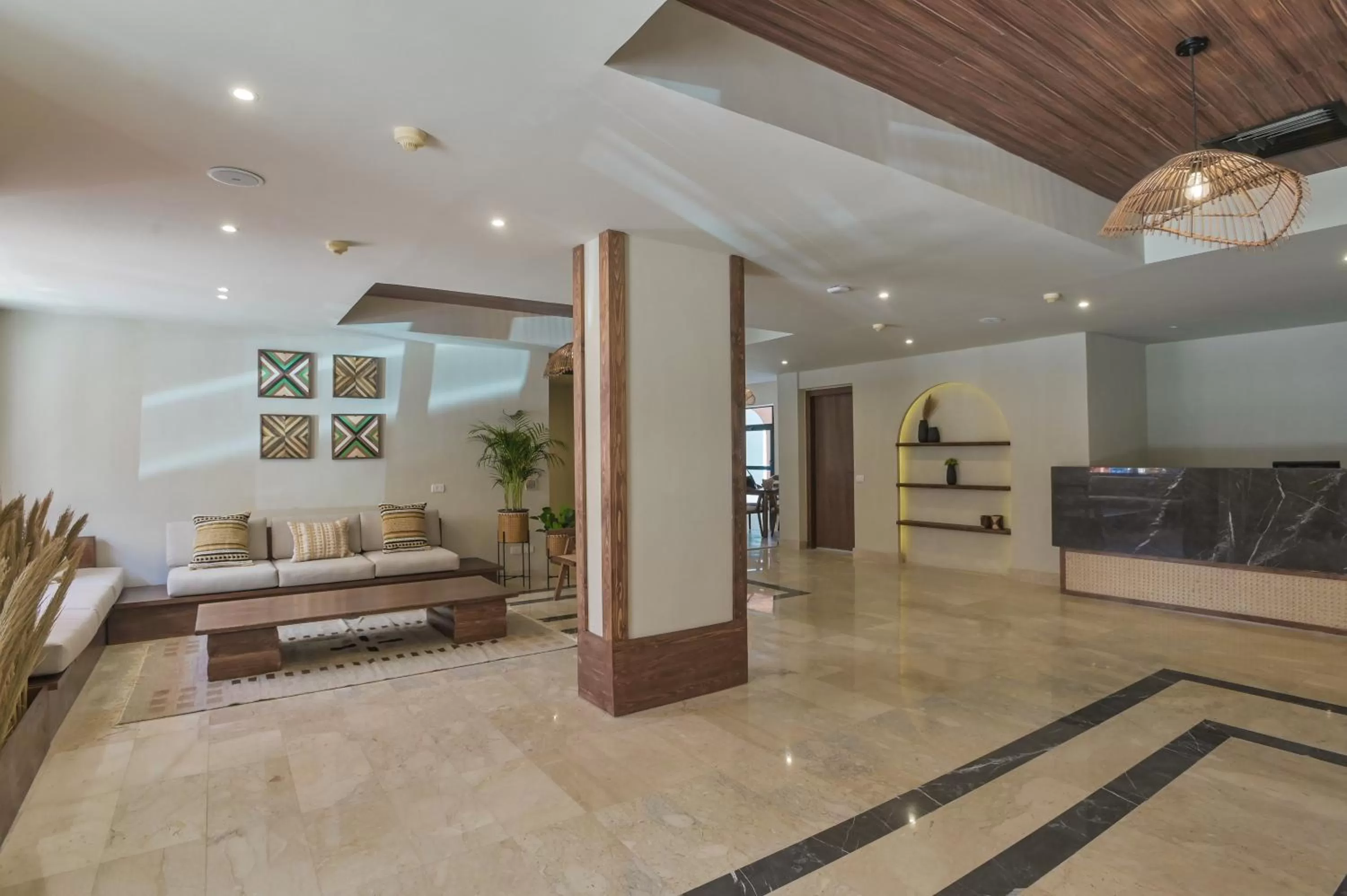 Lobby or reception in The Bay Hotel Hurghada Marina