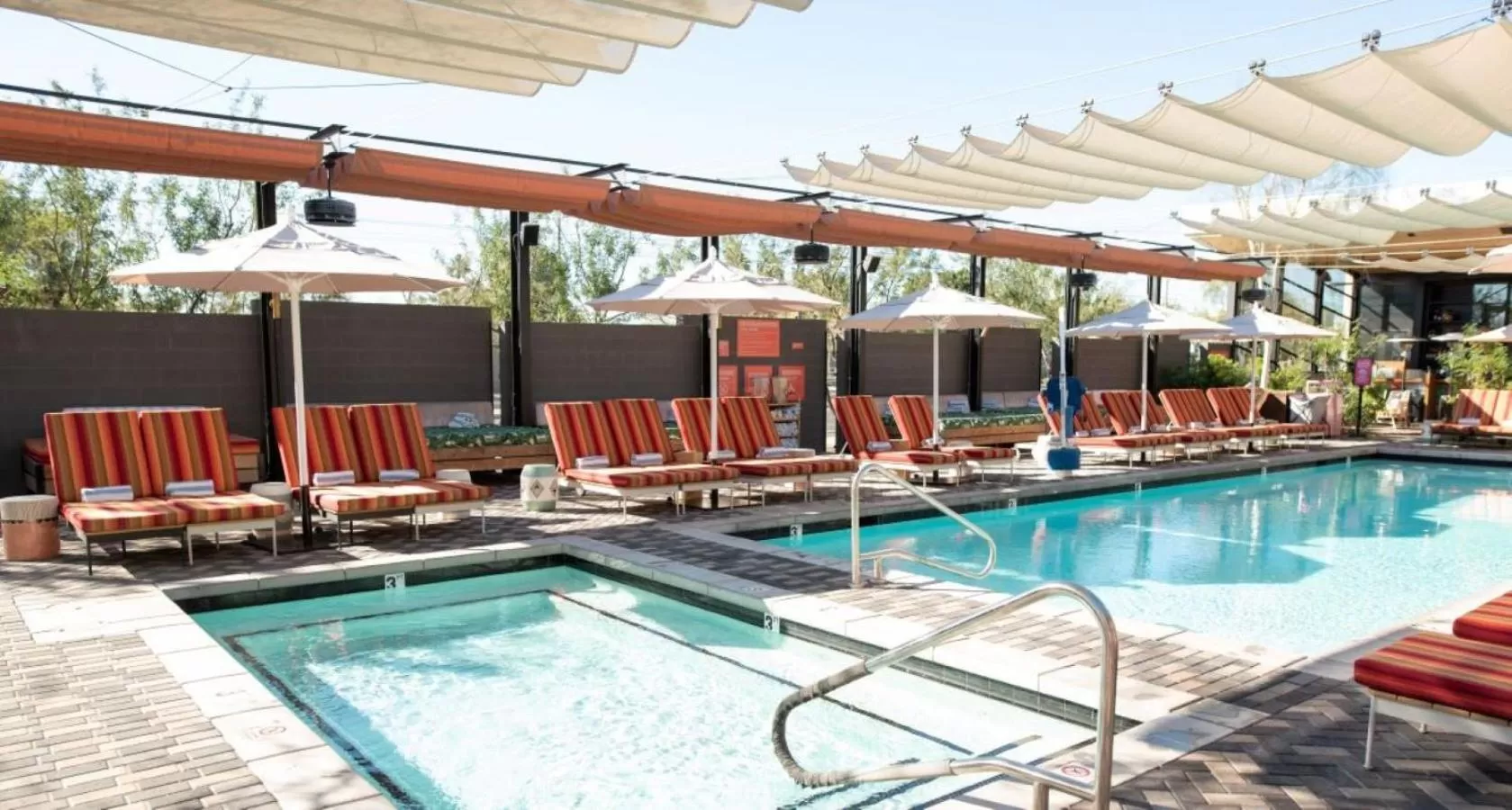 Swimming pool in RISE Uptown