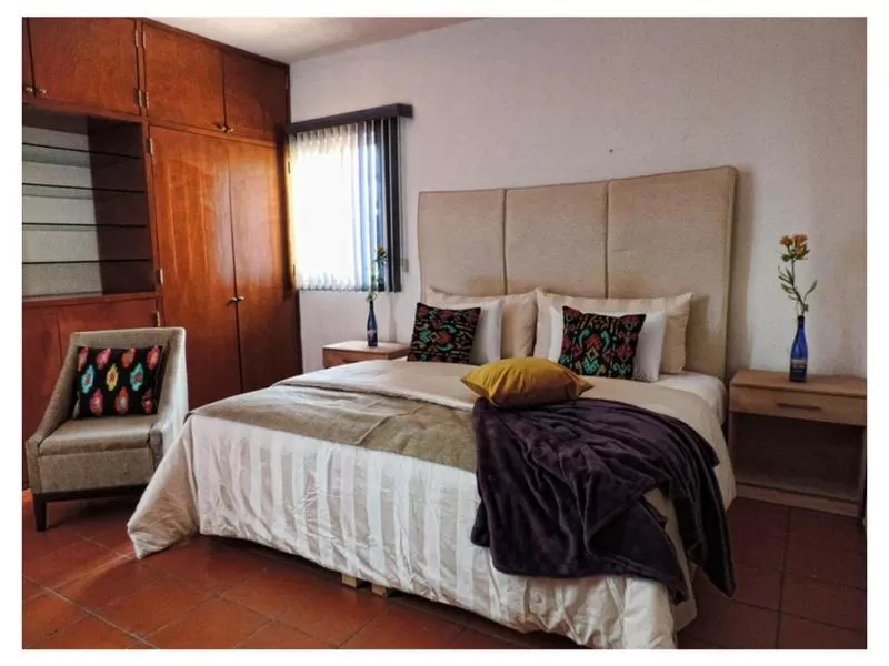 Bed in Casa Cielito Mexicano