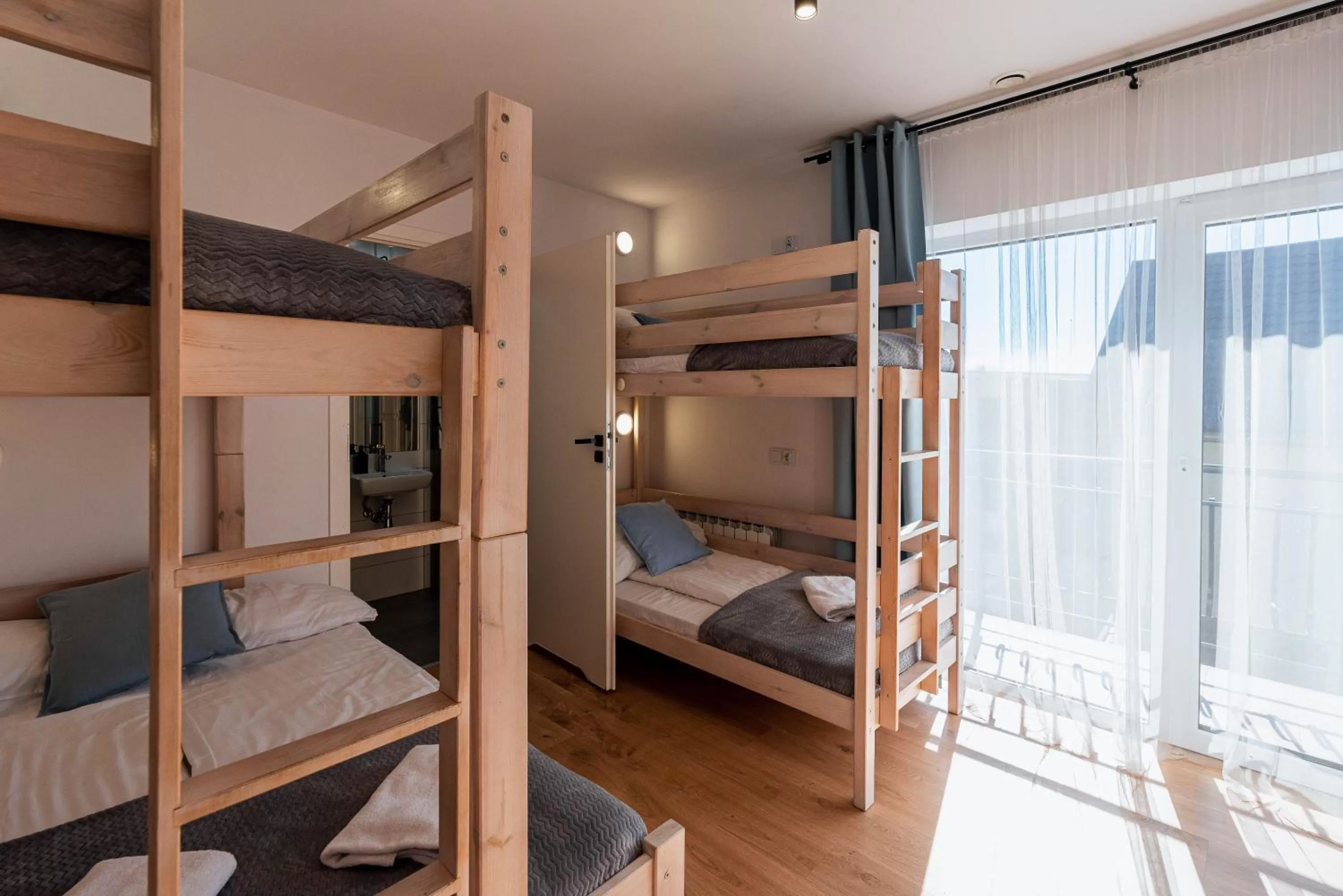 Bed, Bunk Bed in Willa ŻeglarSki