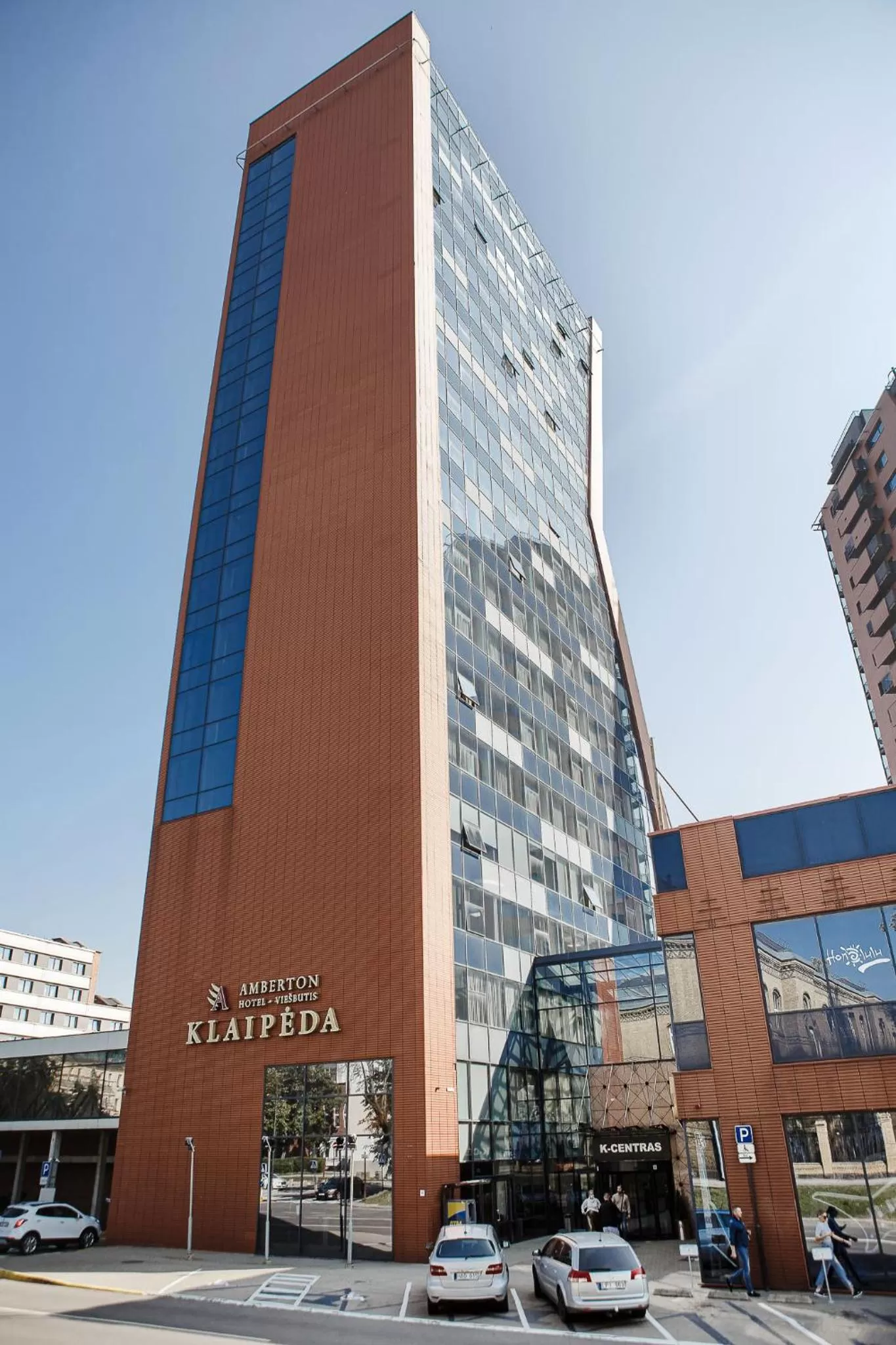 Property building in Amberton Hotel Klaipeda