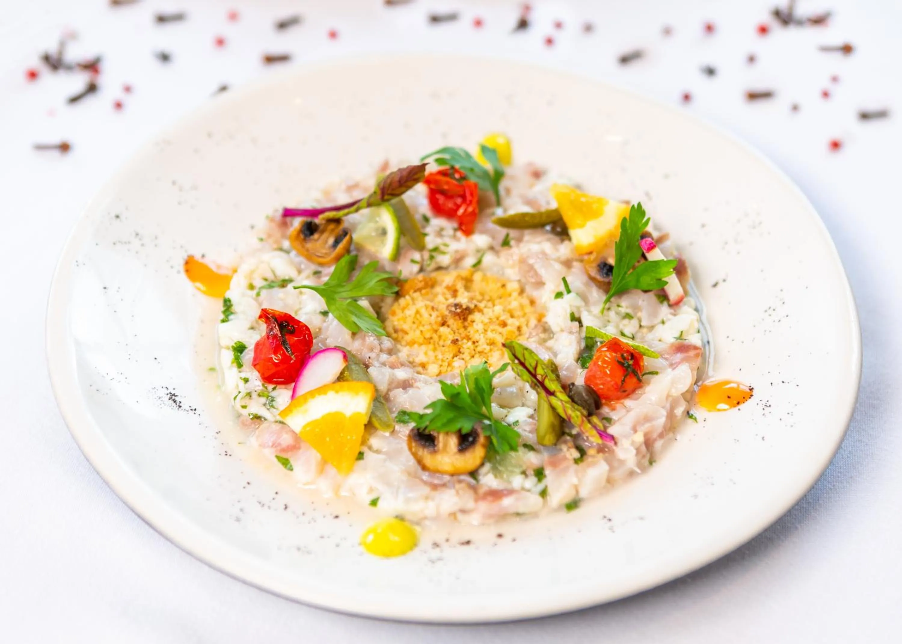 Restaurant/places to eat in The Residence Tunis