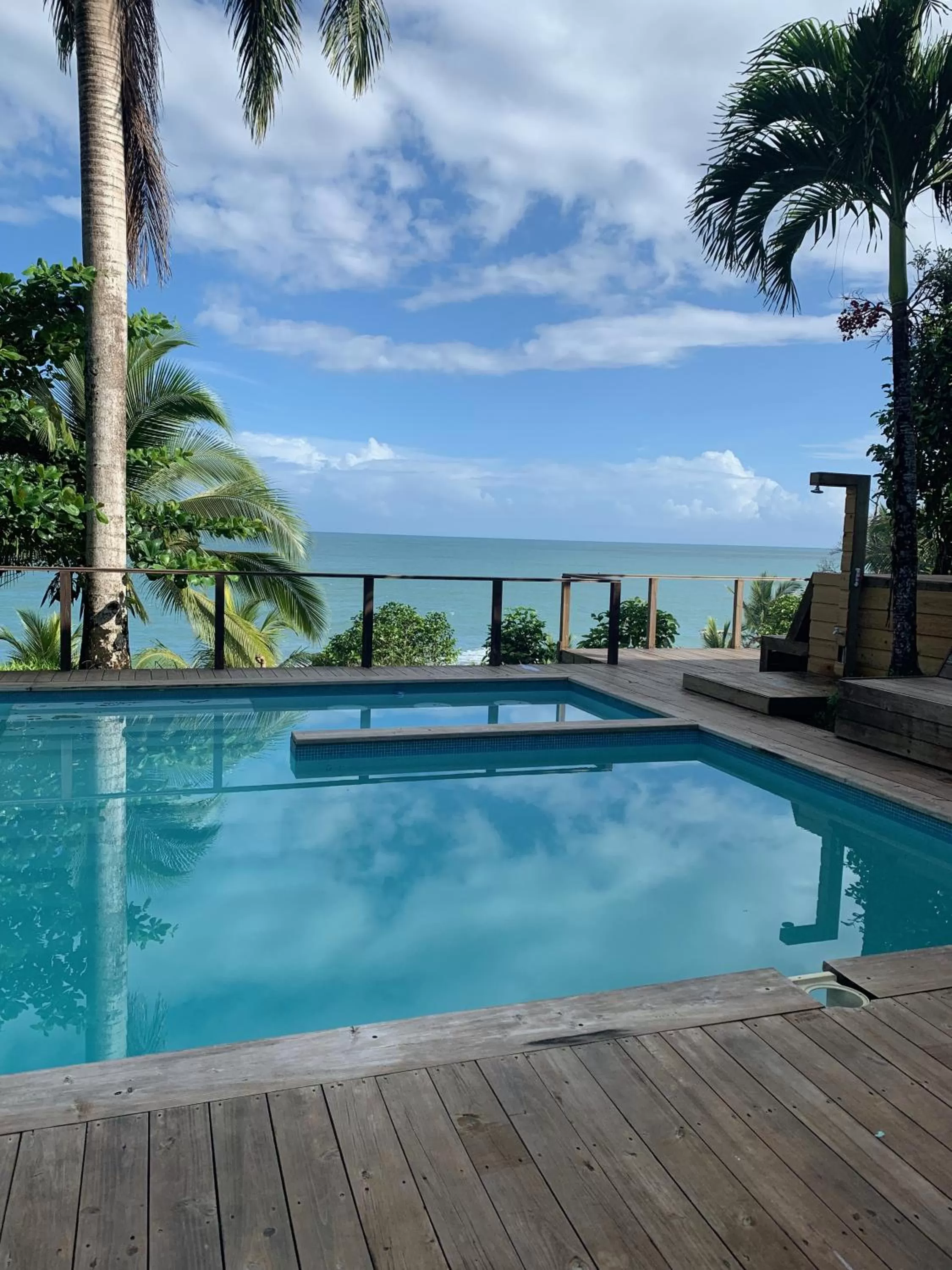 Swimming Pool in Bird Island Bungalows