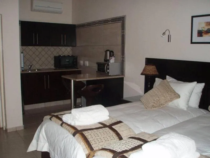 Bed in Goodey's Guesthouse