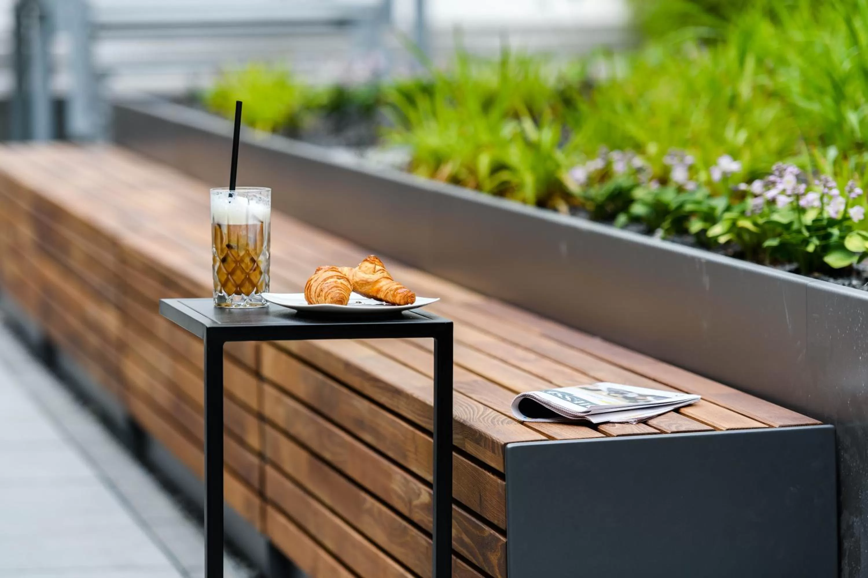 Patio in Mercure München City Schwabing