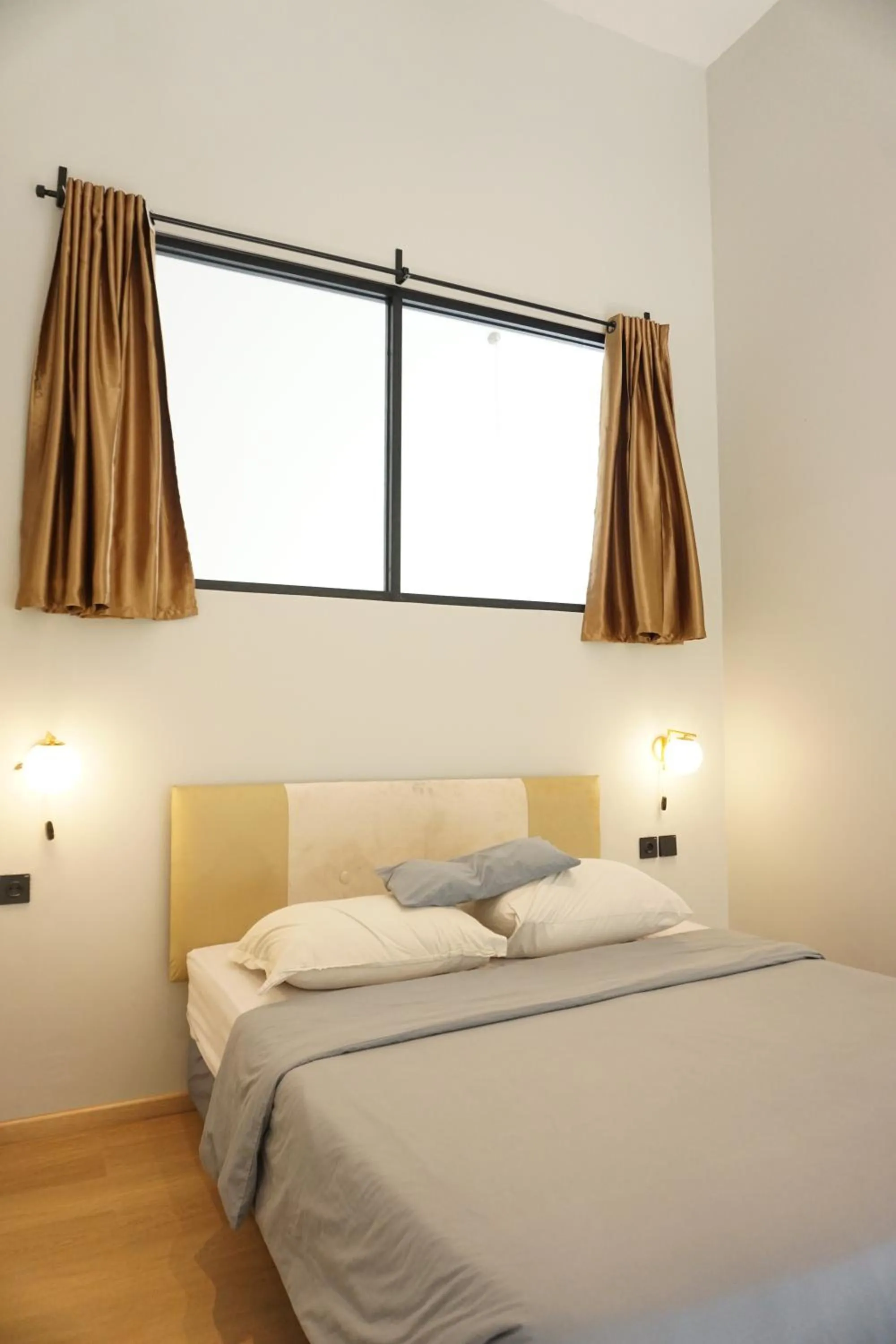 Bed in de' Halimun Guest House