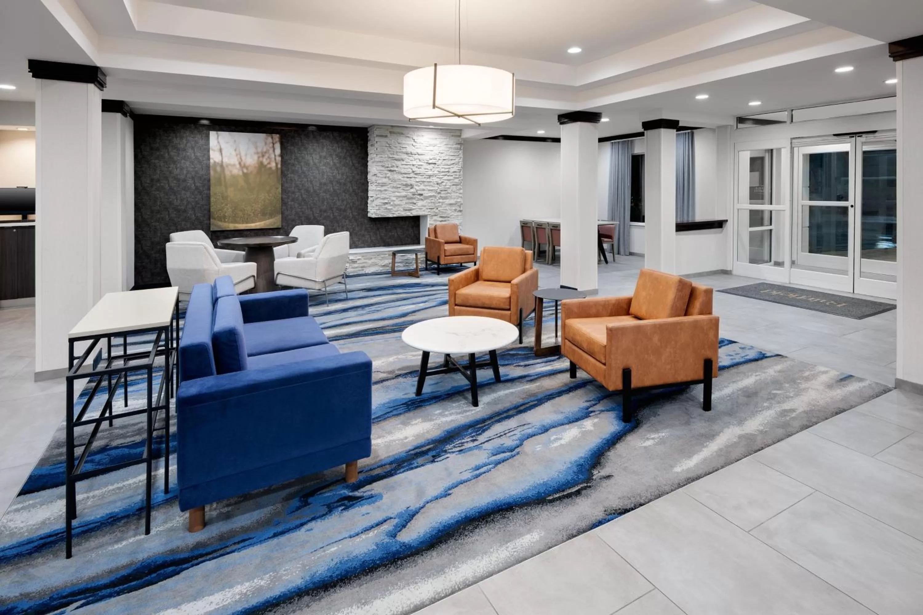 Lobby or reception in Fairfield Inn and Suites Wilson