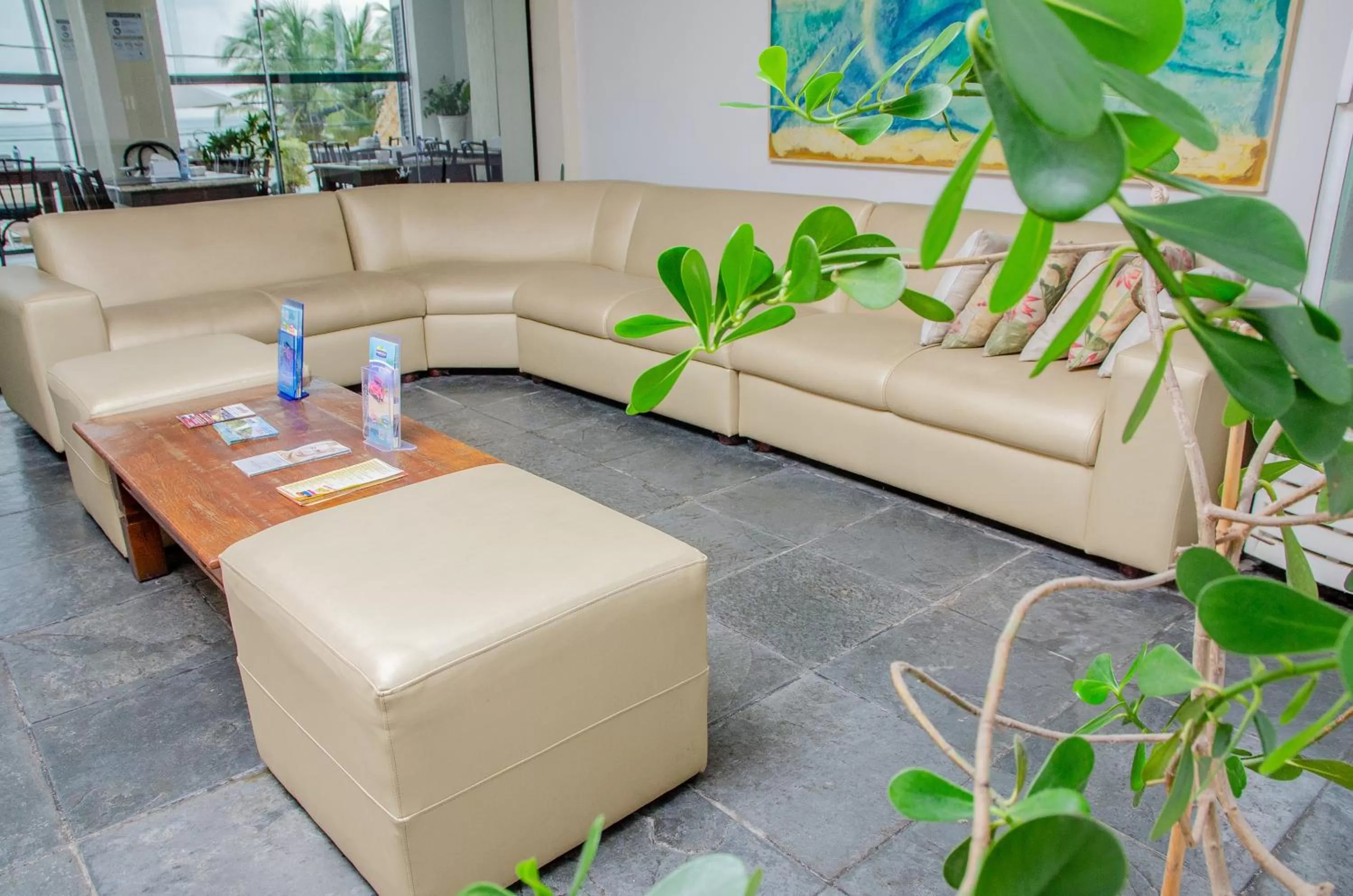 Lobby or reception in La Belle Beach Hotel