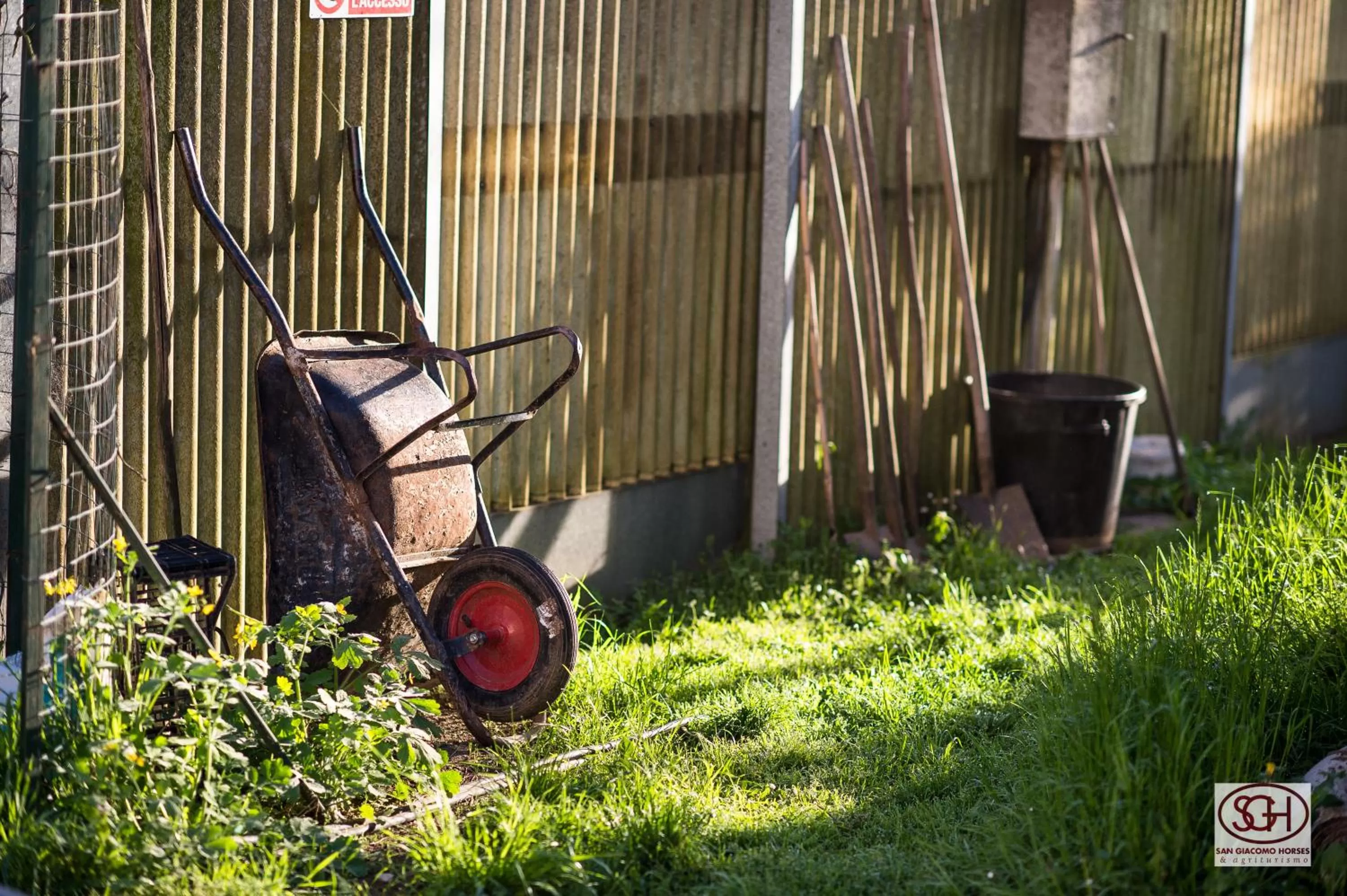 Garden in San Giacomo Horses & Agriturismo