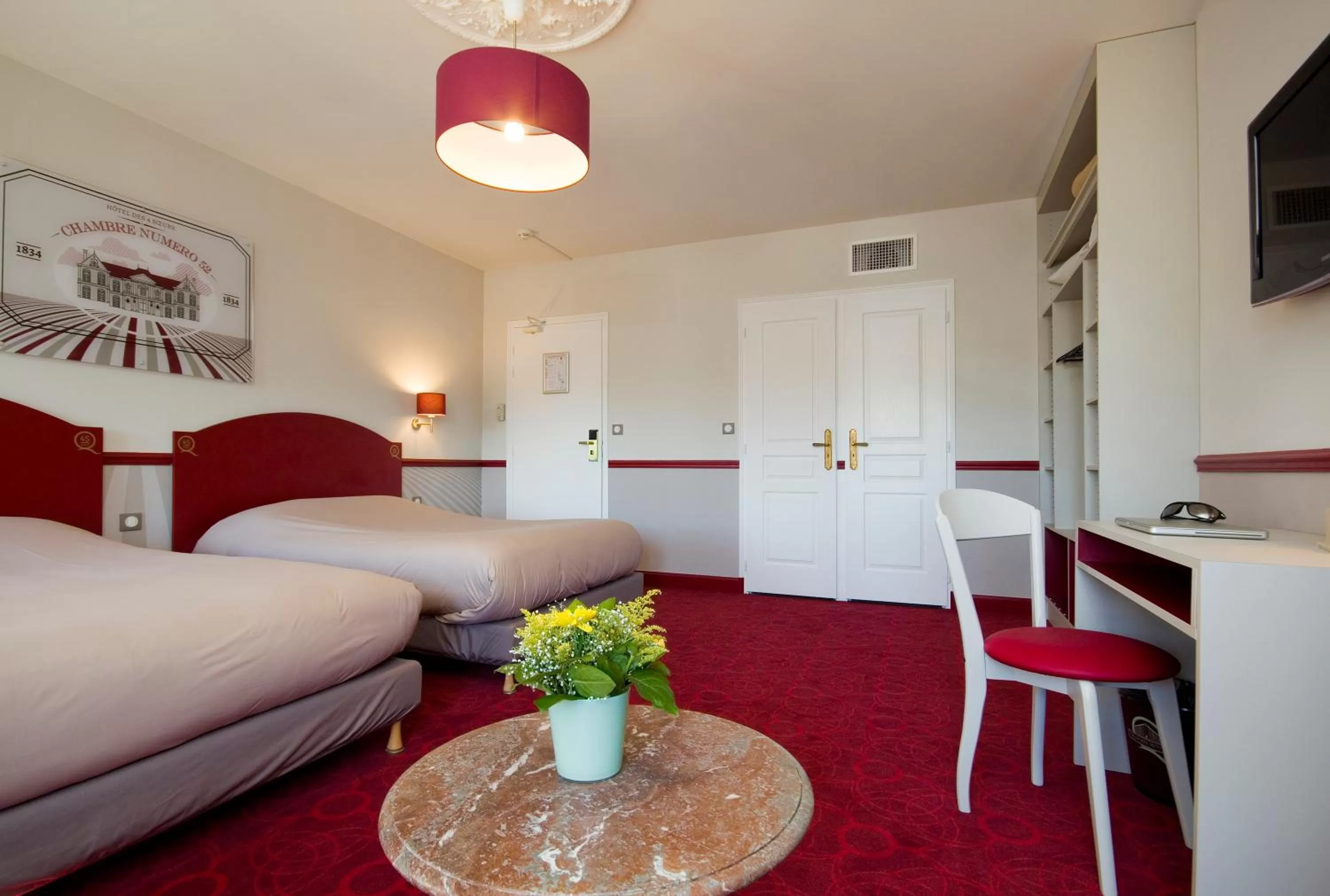 Day in Hotel des 4 Soeurs