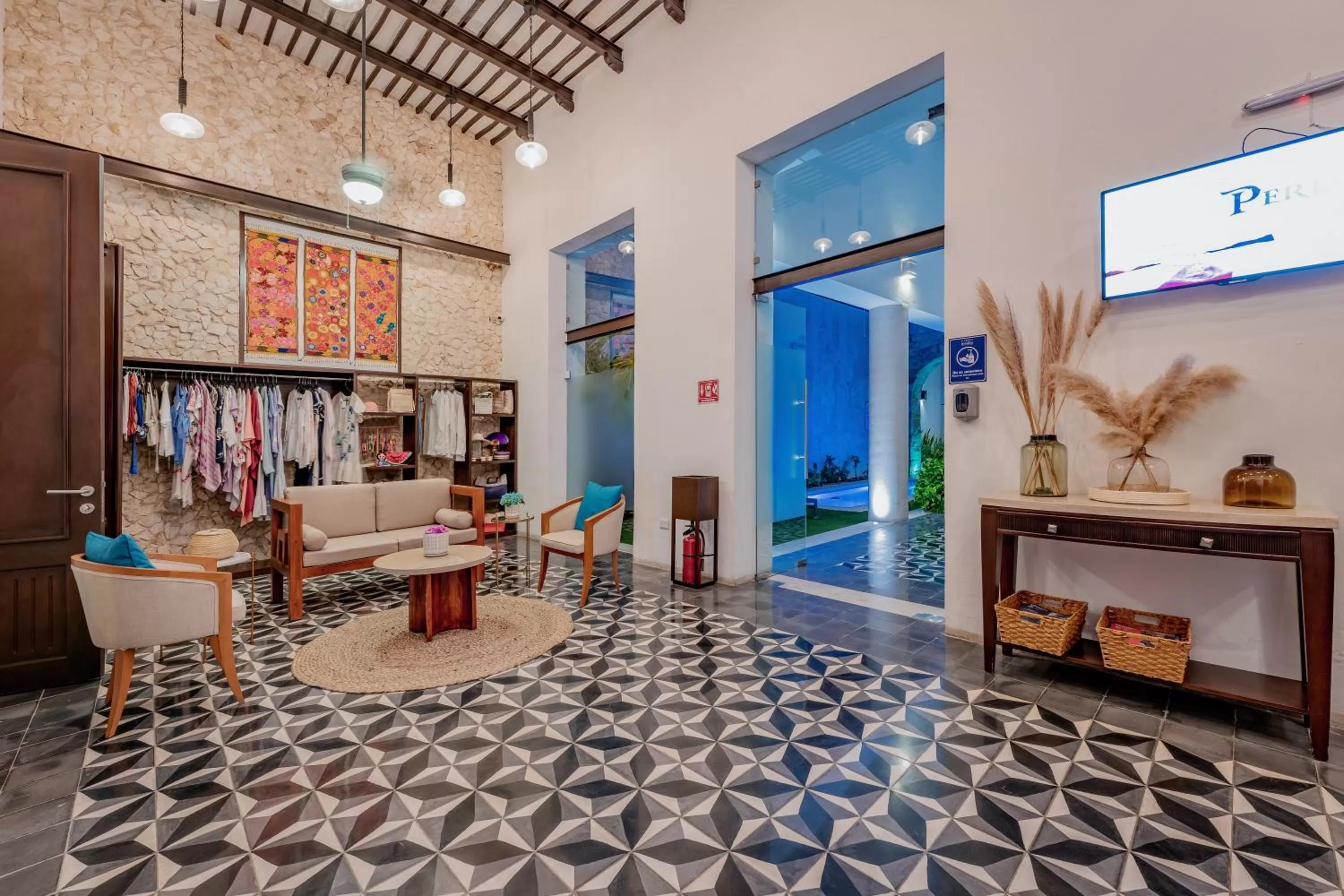 Lobby or reception in Casona Las Tres Marías - Hotel Only adults