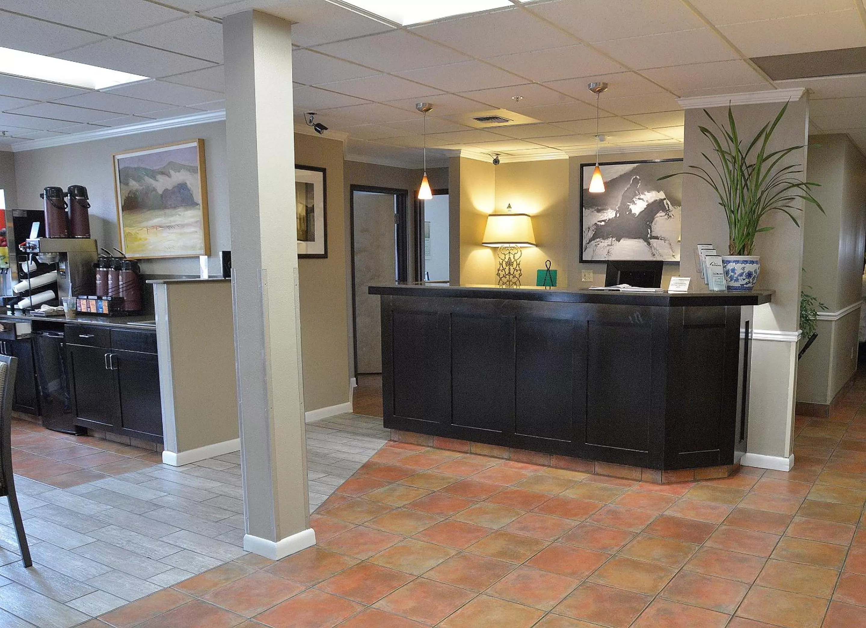Lobby or reception in Riversage Billings Inn