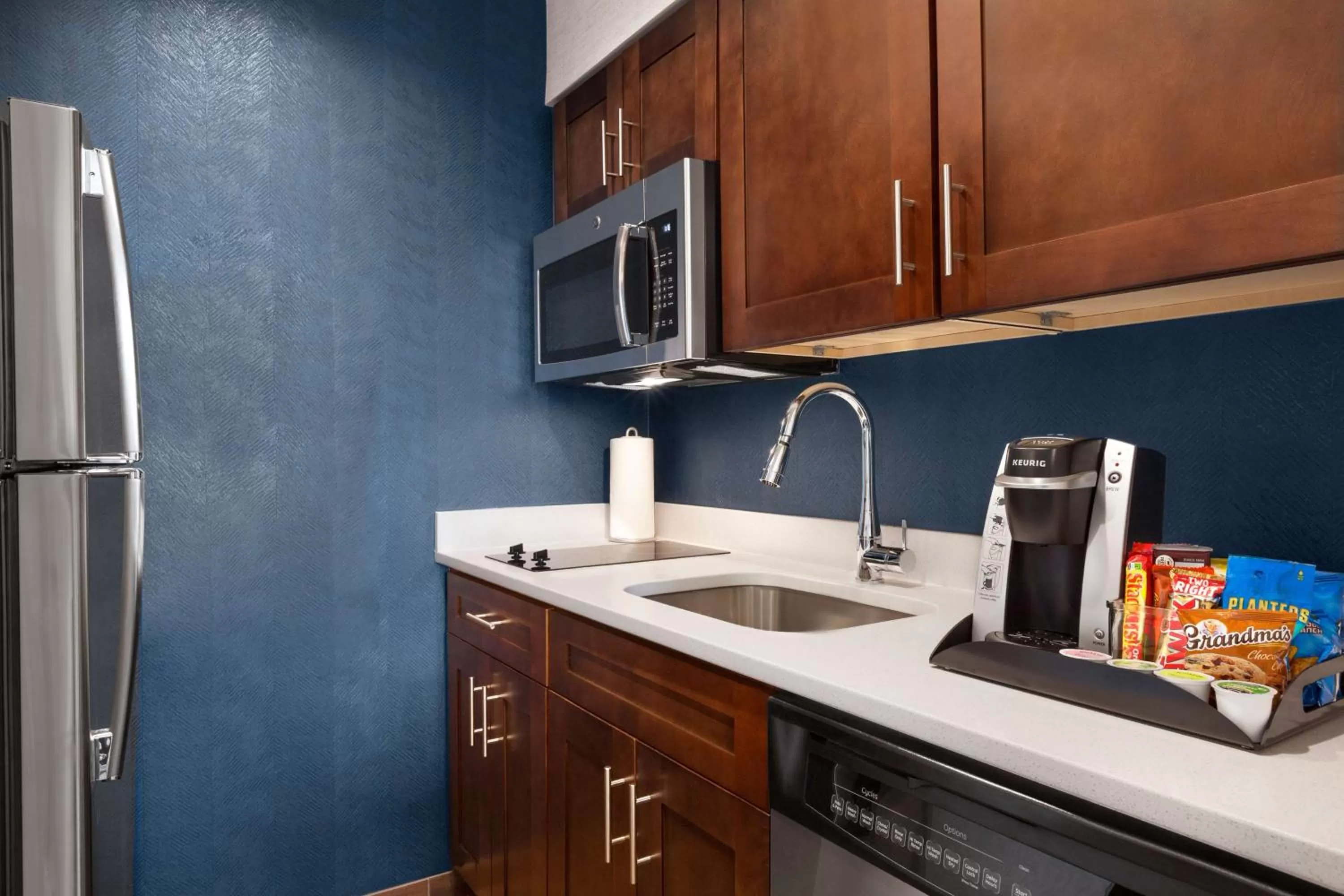 Kitchen or kitchenette in Homewood Suites By Hilton Arlington Rosslyn Key Bridge