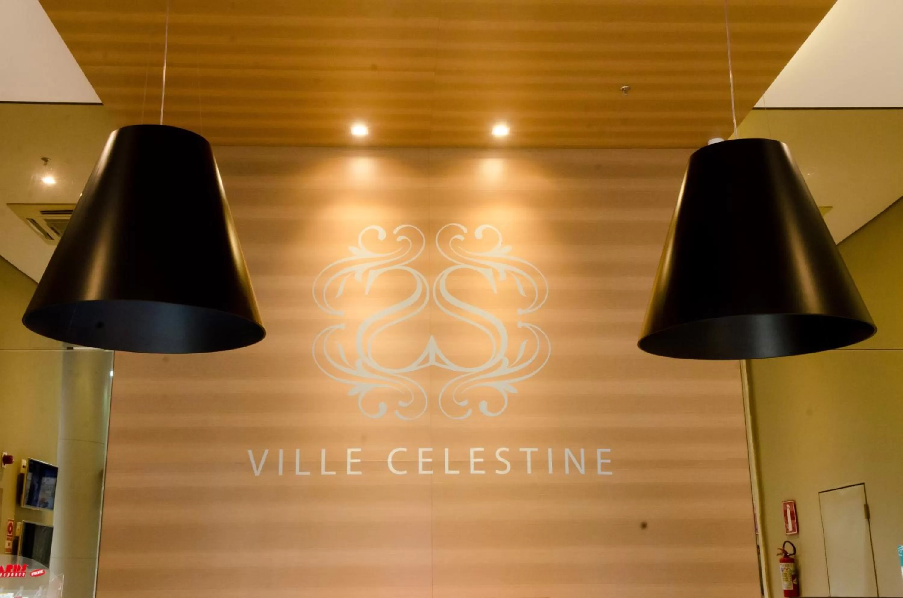 Lobby or reception in Ville Celestine Hotel