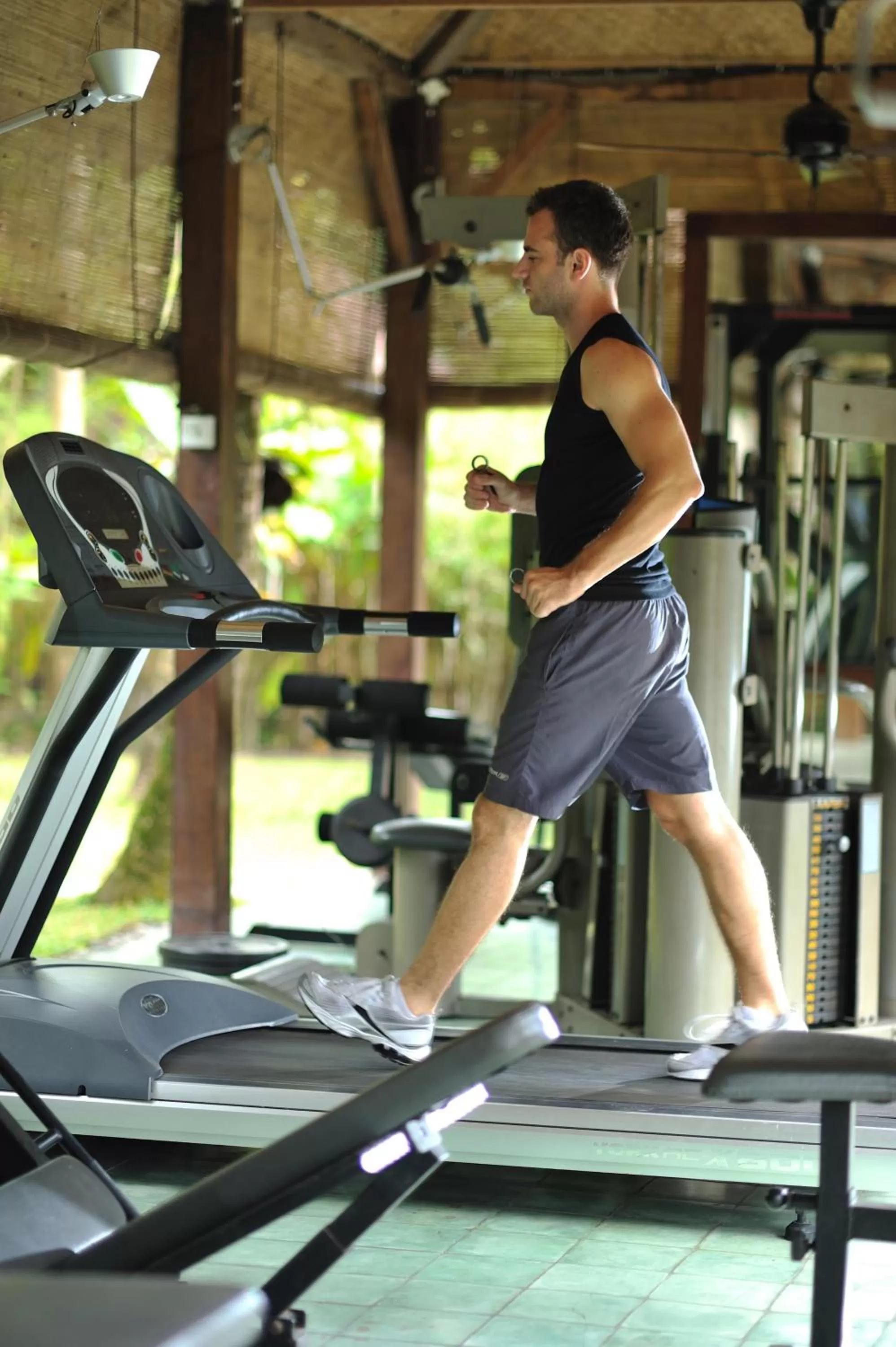 Fitness centre/facilities in D'omah Yogya Hotel